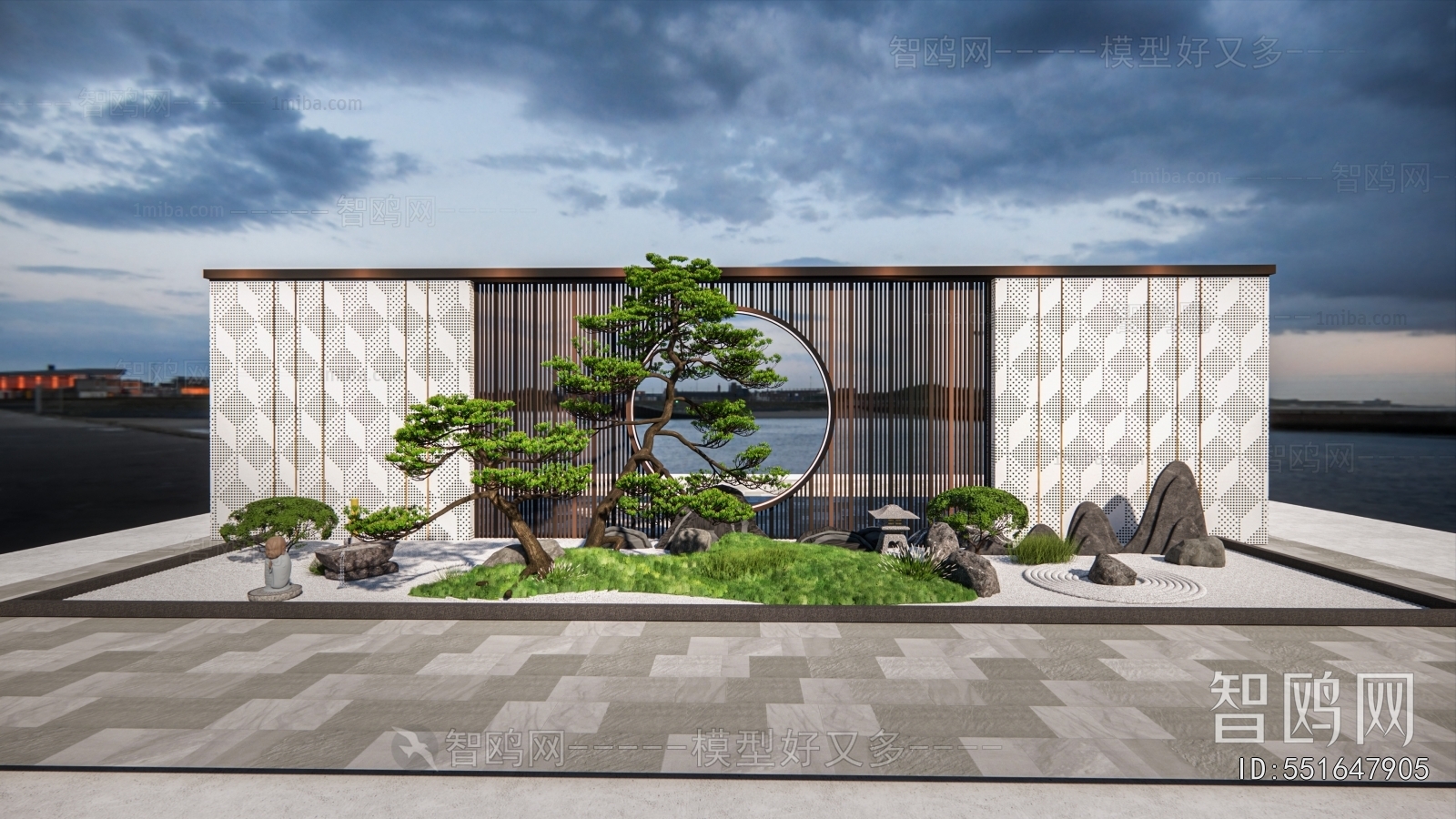 New Chinese Style Garden