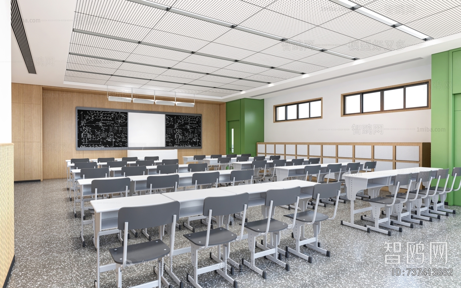Modern School Classrooms