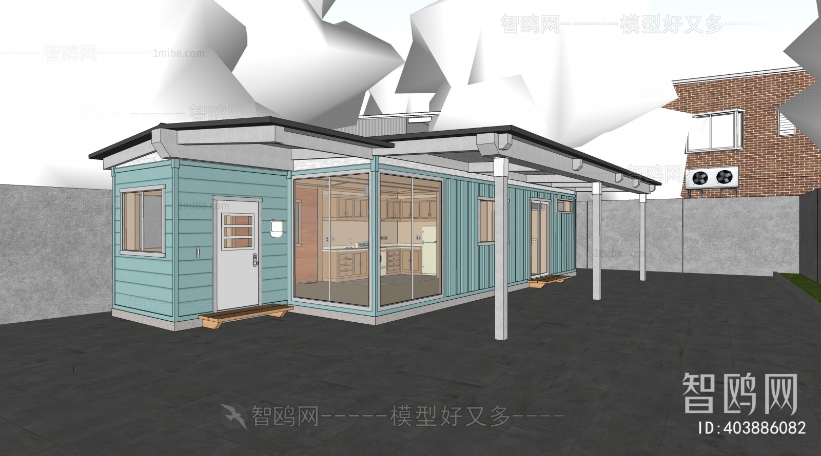 Modern Appearance Of Commercial Building