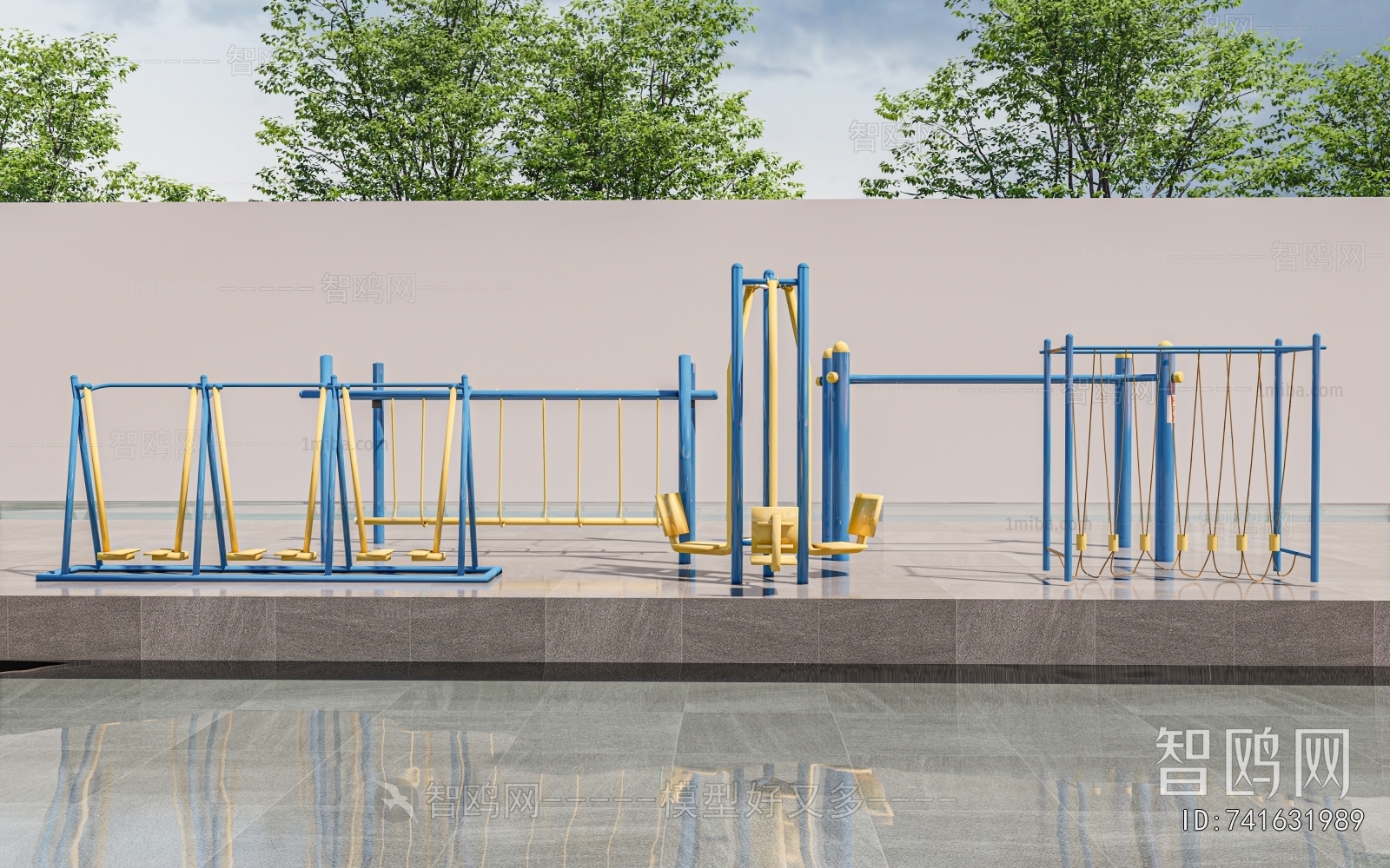 Modern Fitness Equipment