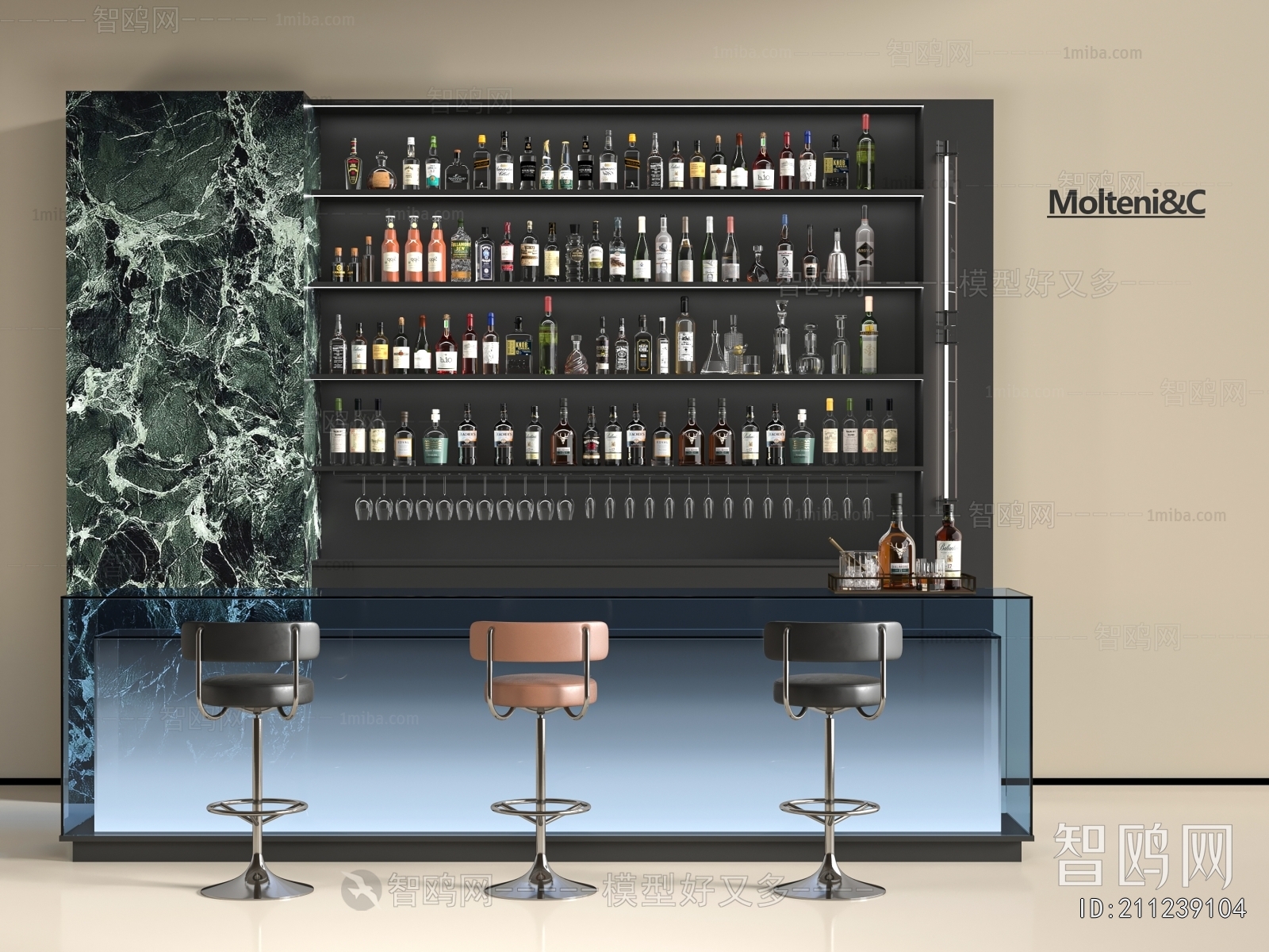 Modern Counter Bar