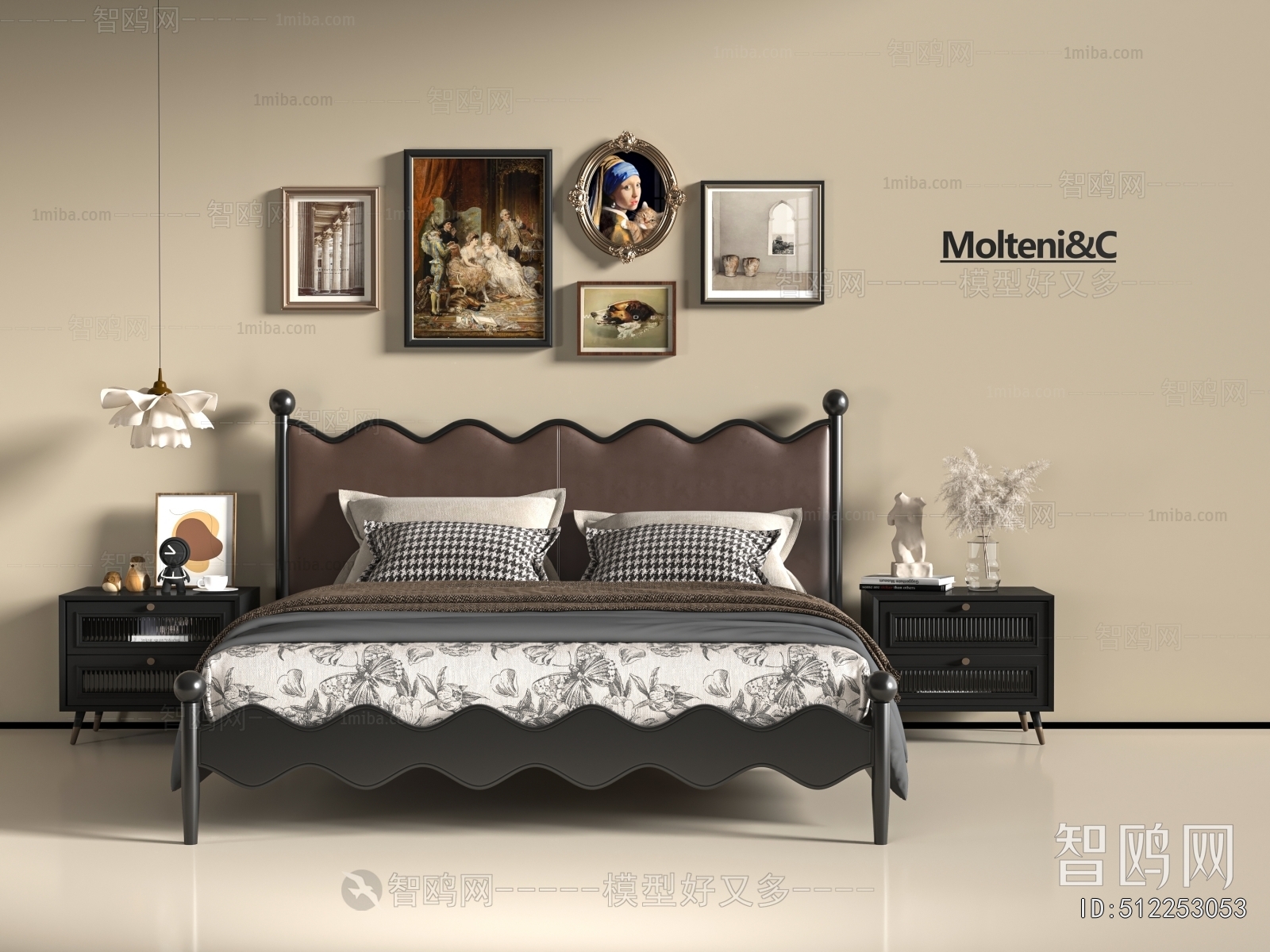 French Style Double Bed