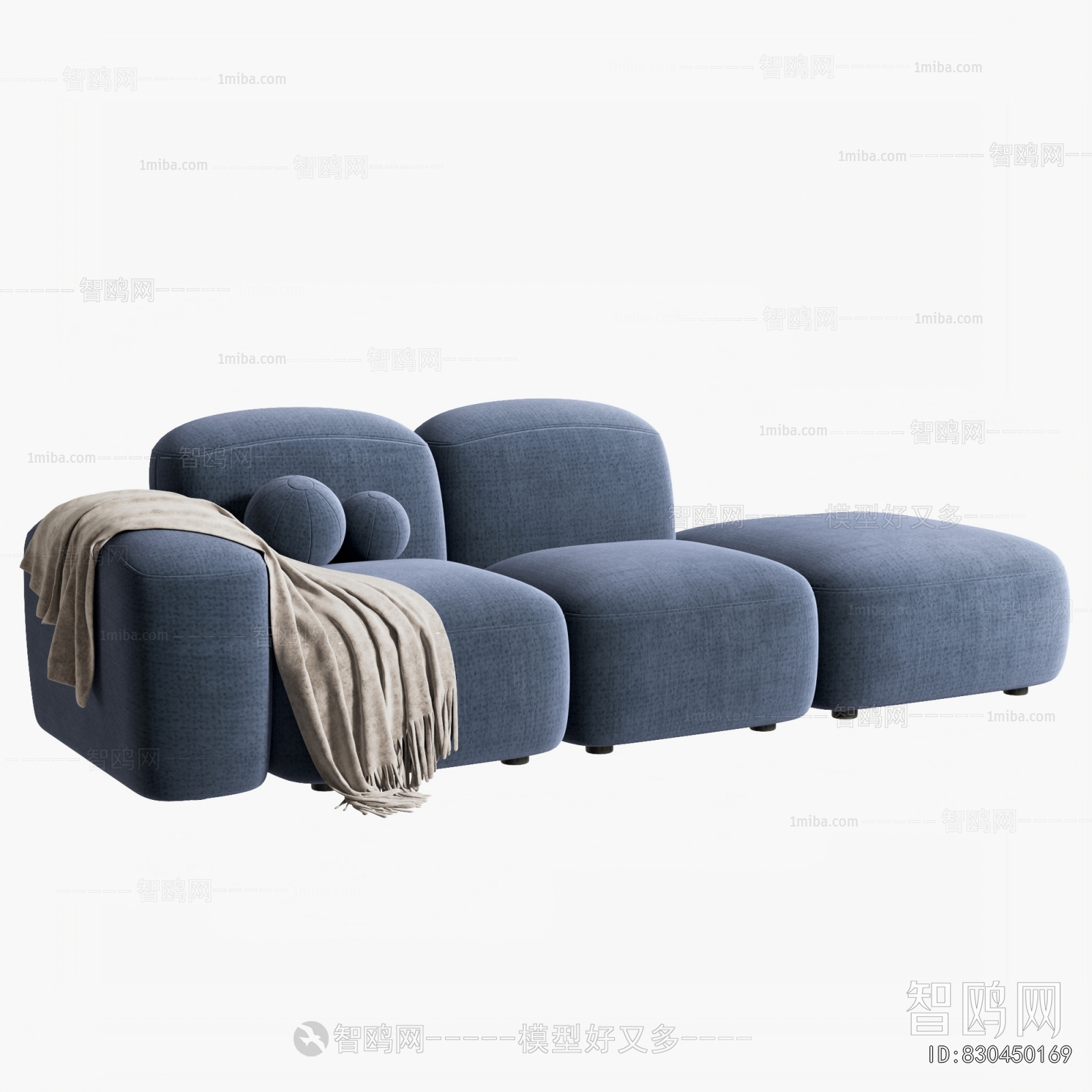 Modern Multi Person Sofa