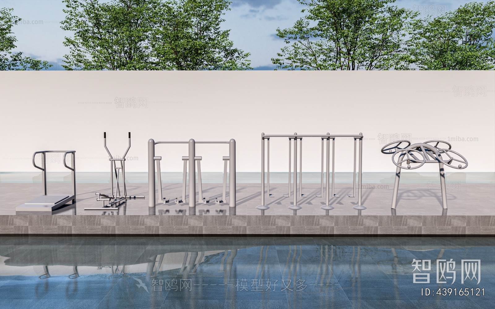 Modern Fitness Equipment