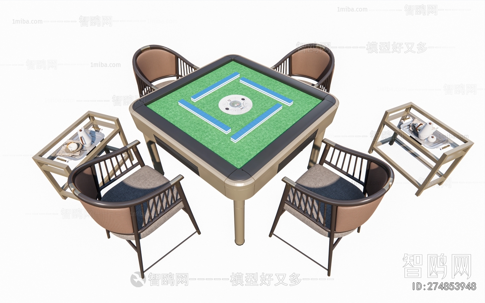 New Chinese Style Mahjong Tables And Chairs
