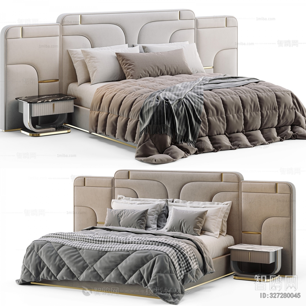 Modern Double Bed