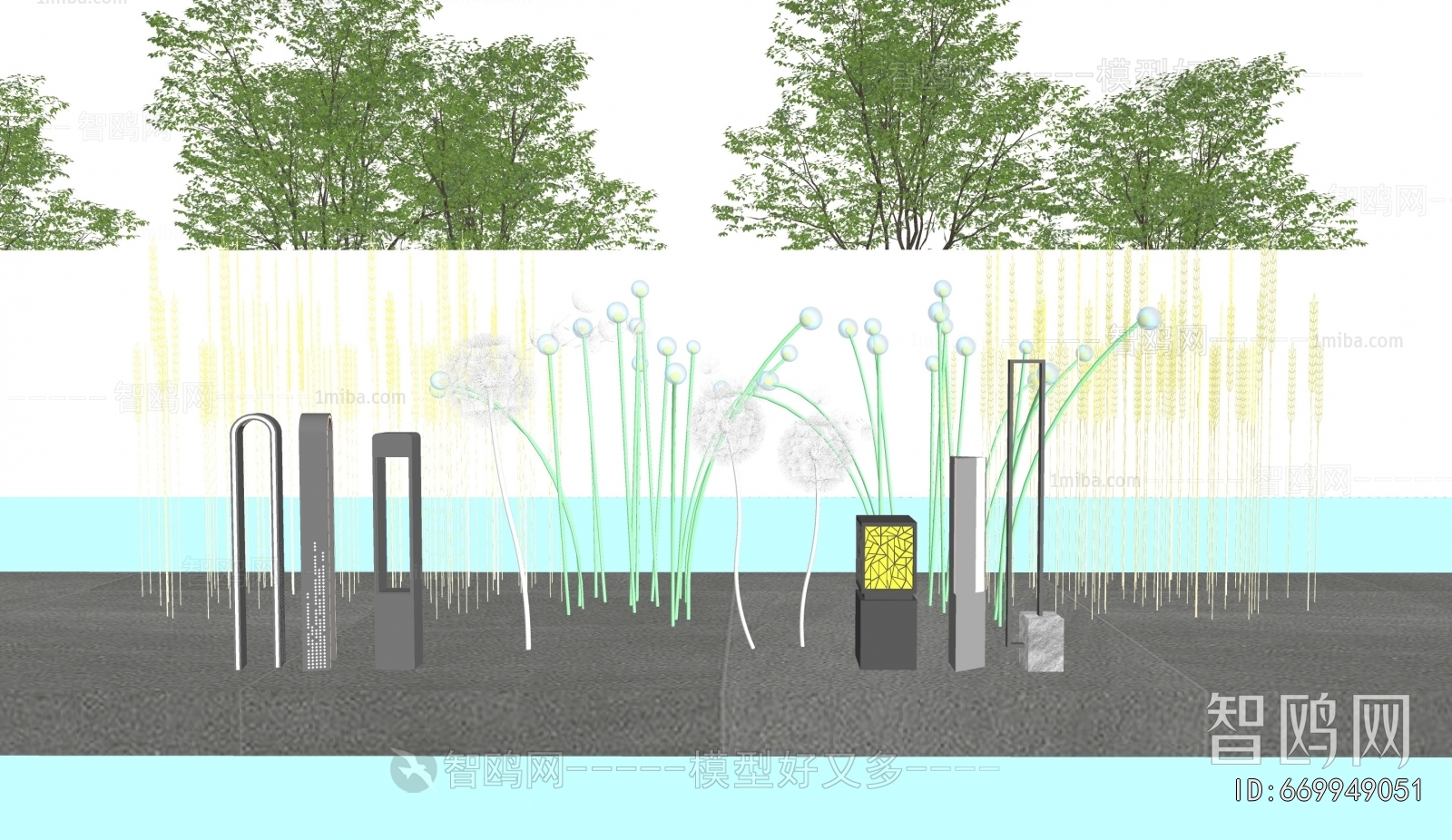 Modern Outdoor Light