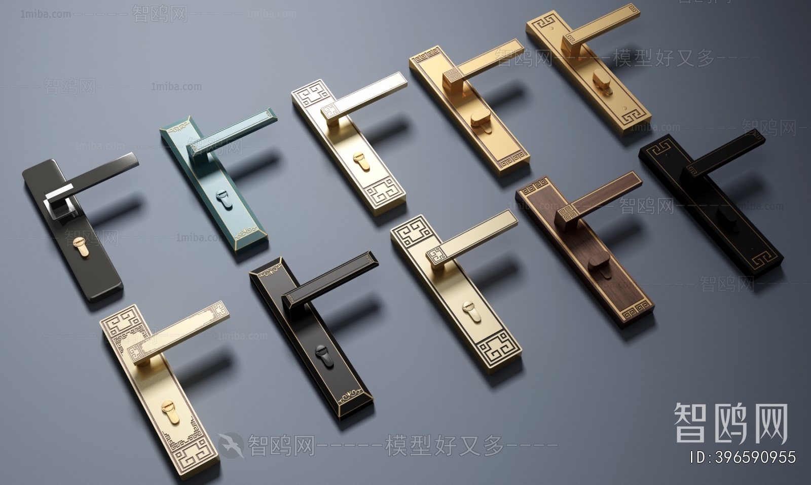 New Chinese Style Door Handle