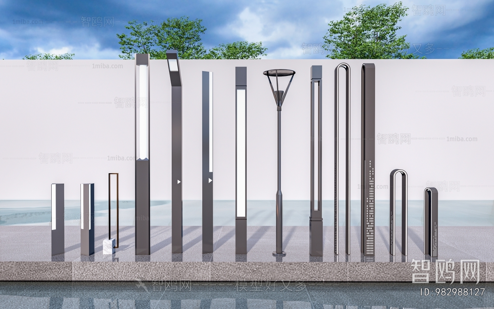 Modern Outdoor Light