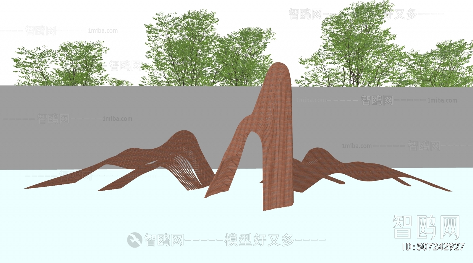 Modern Sculpture Sketch