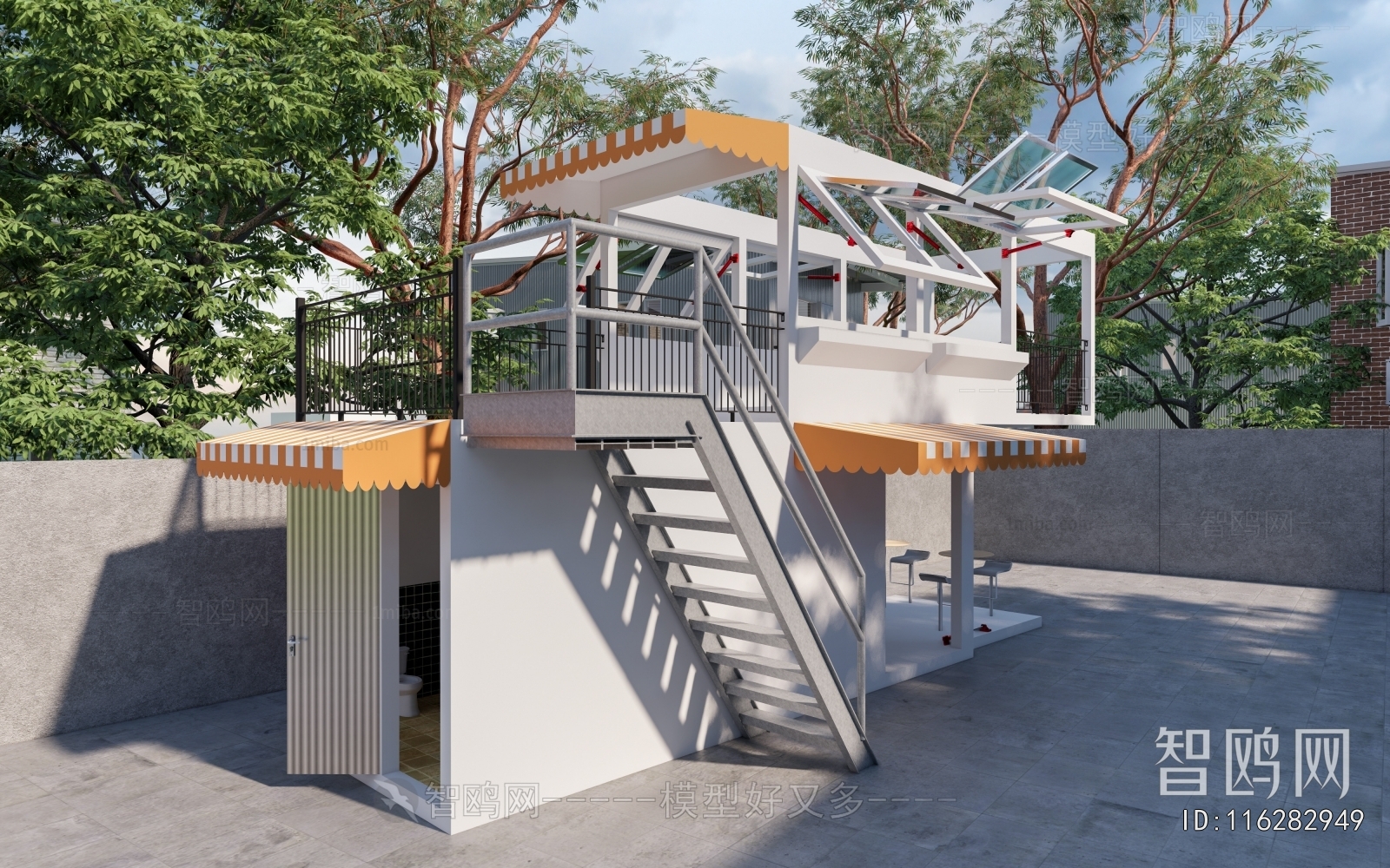 Modern Appearance Of Commercial Building