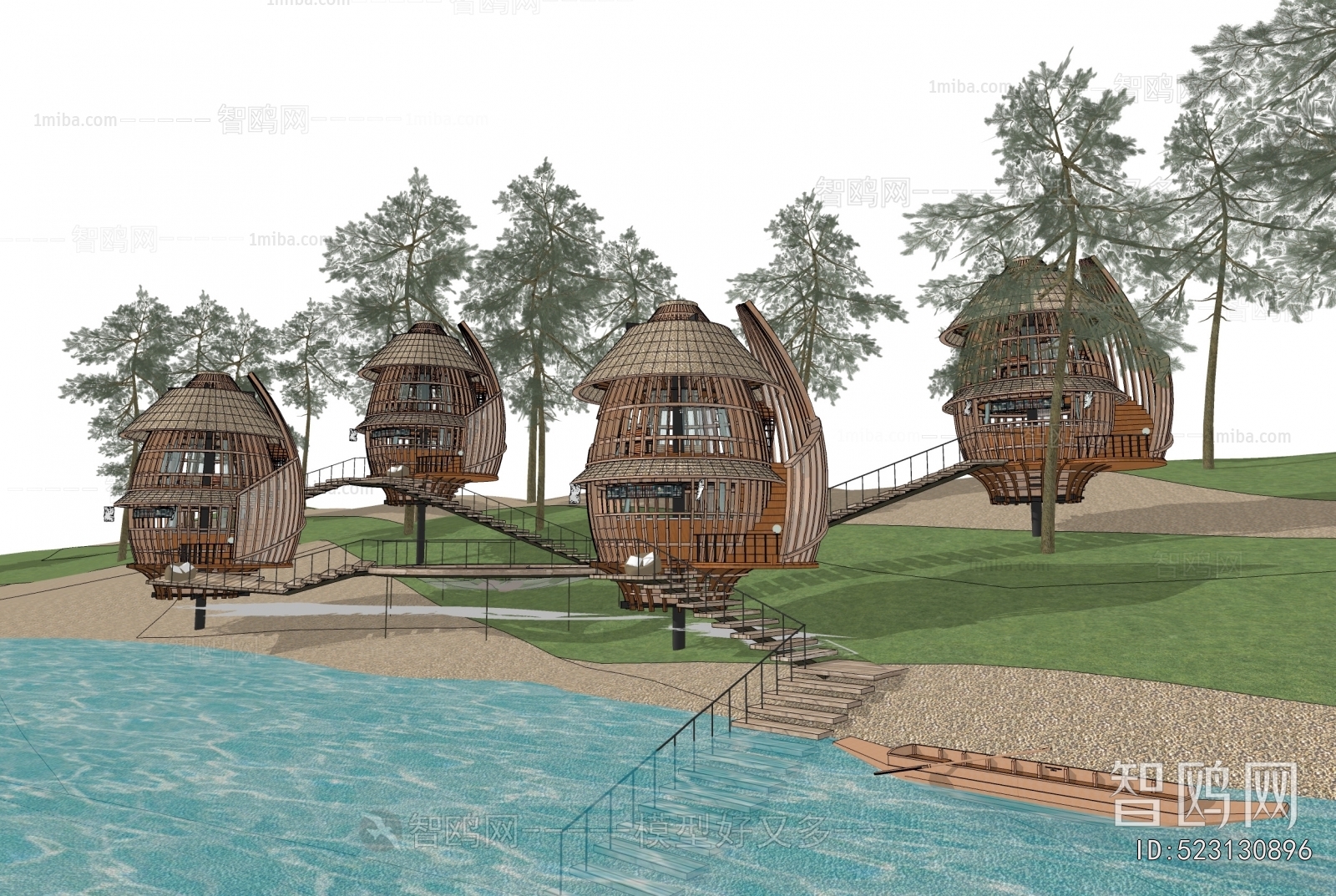 Modern Appearance Of Commercial Building