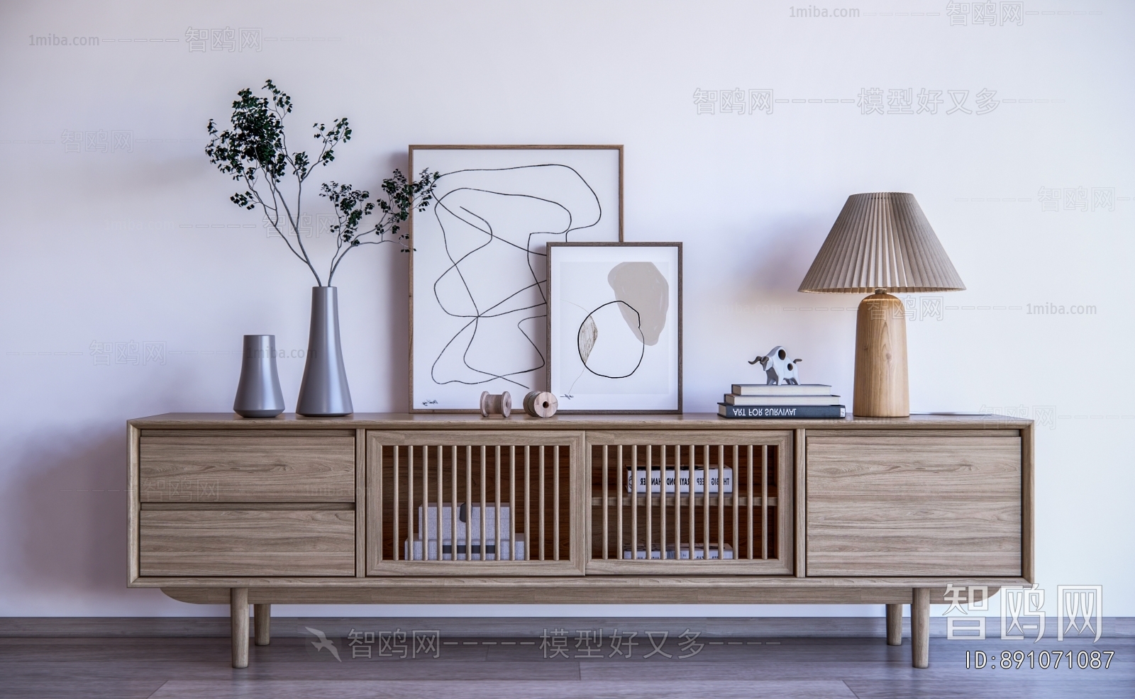 Japanese Style TV Cabinet