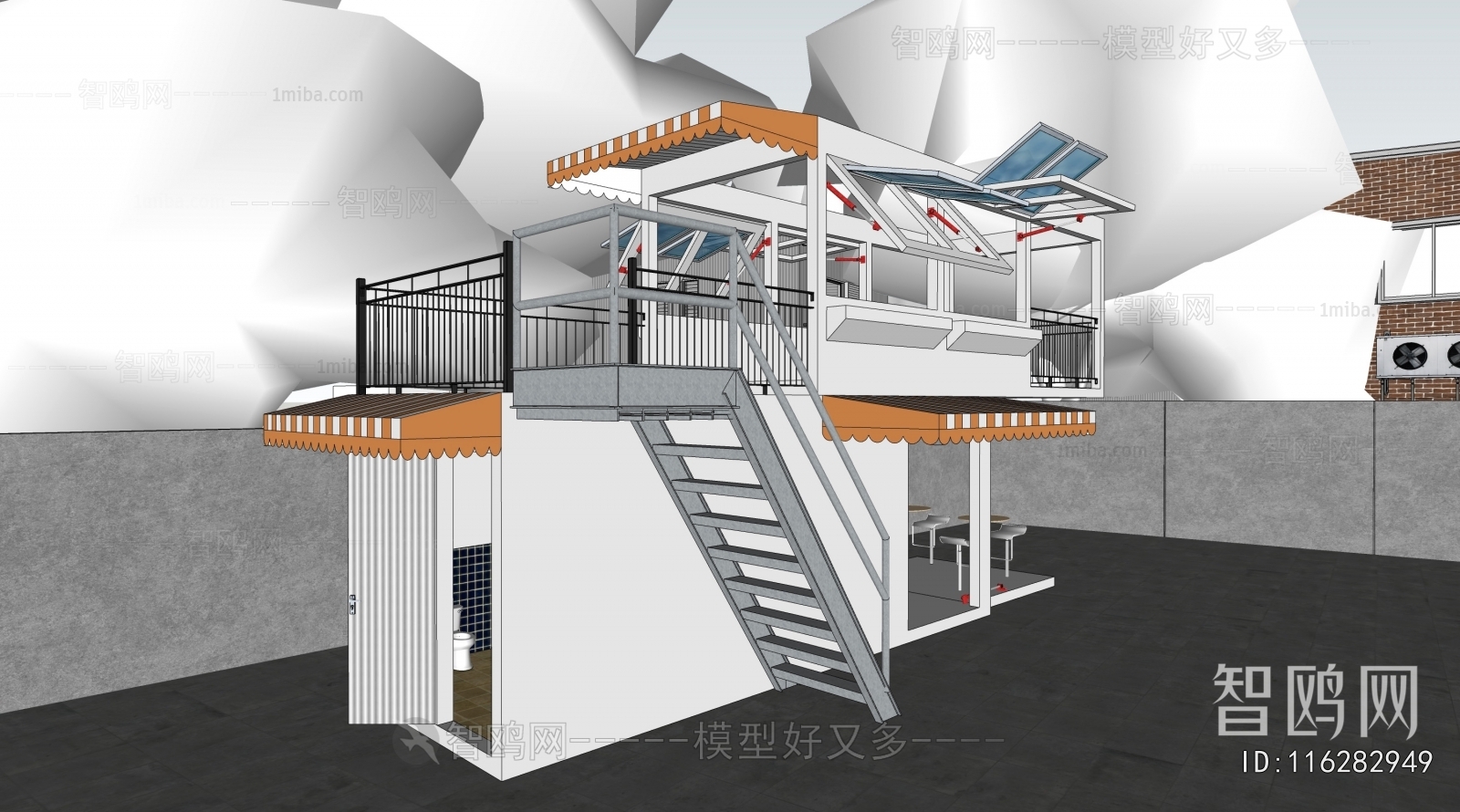 Modern Appearance Of Commercial Building