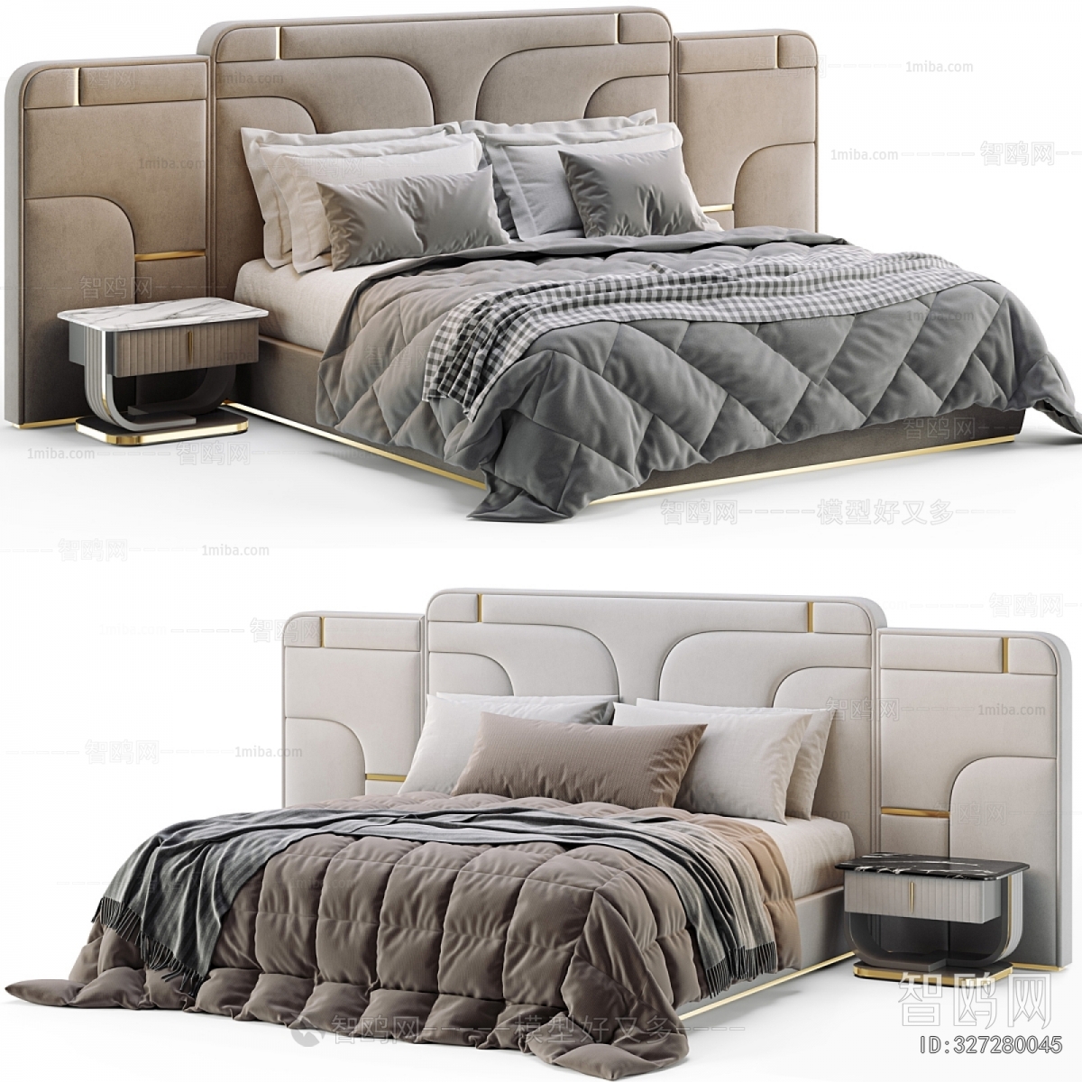 Modern Double Bed