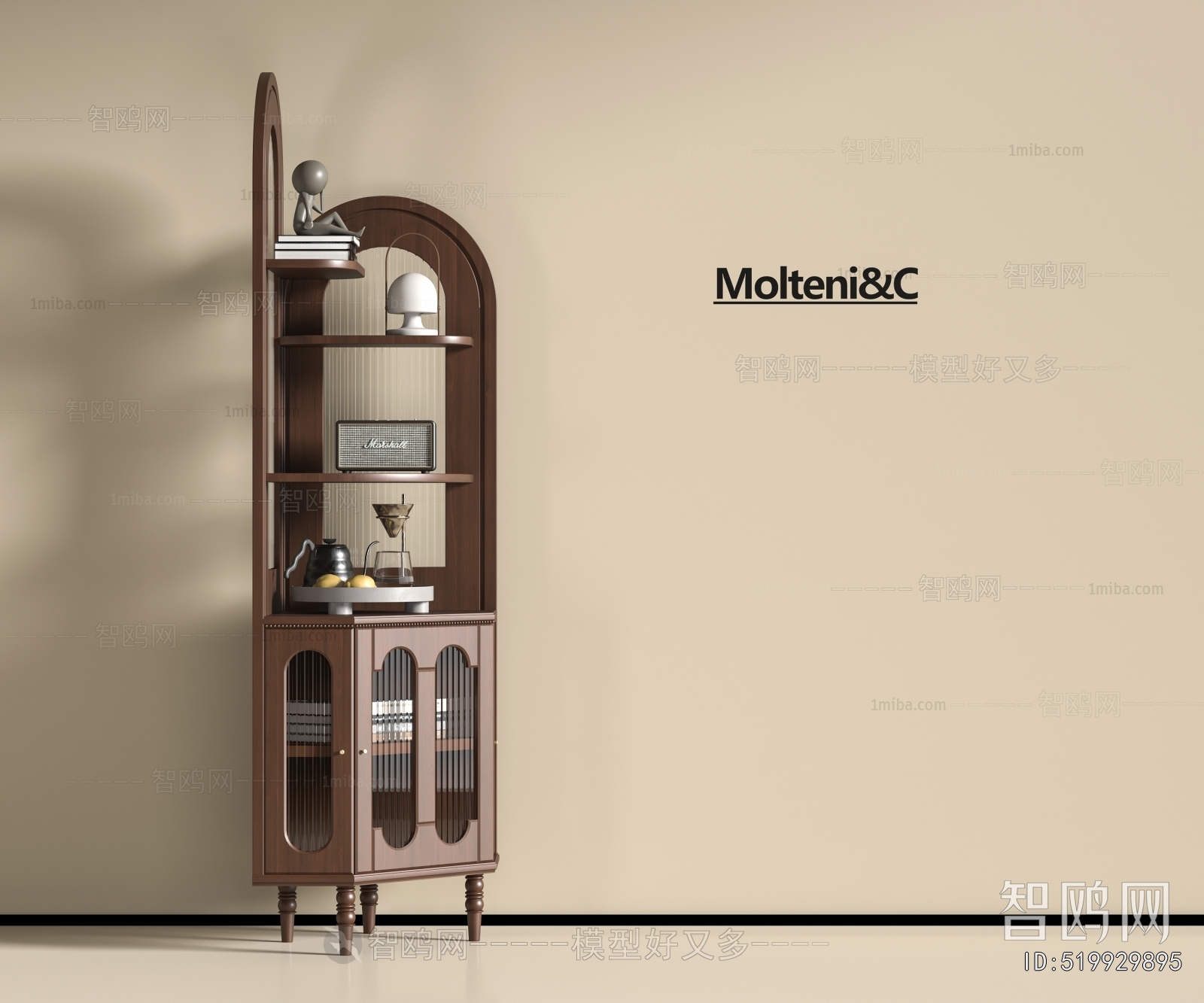 French Style Bookcase