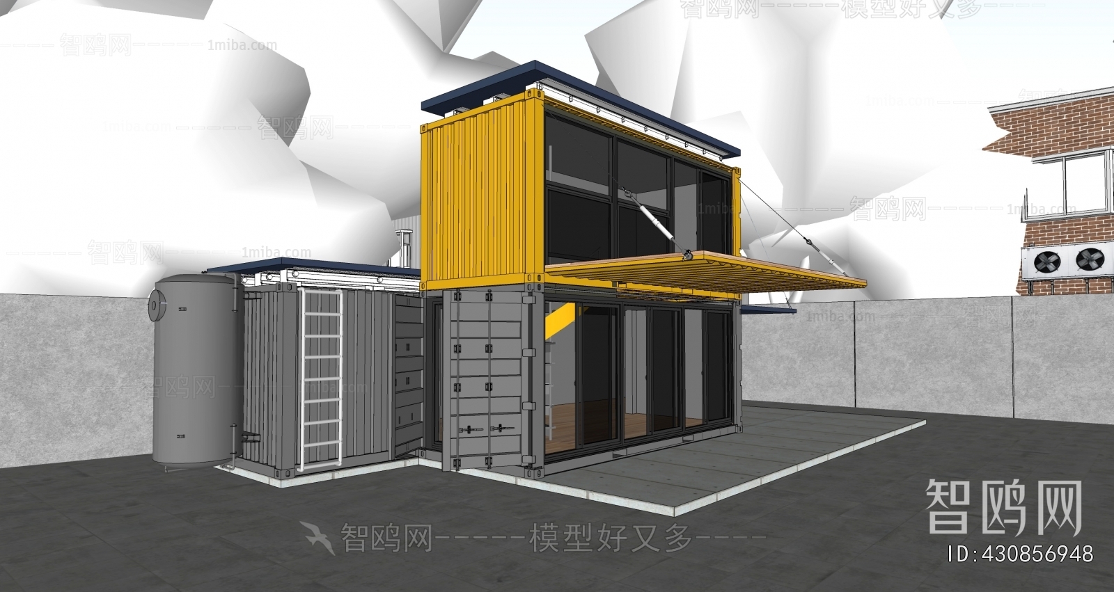 Modern Appearance Of Commercial Building