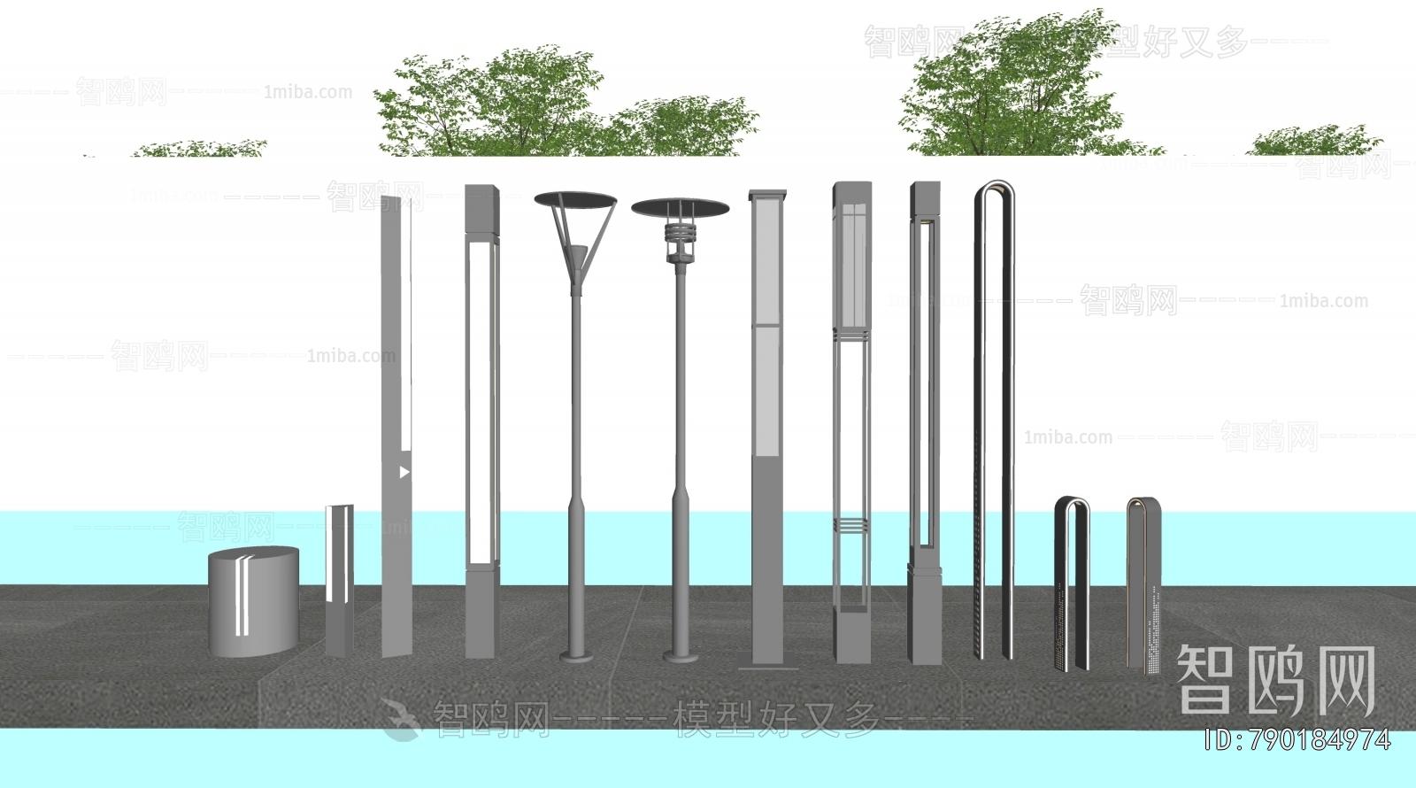 Modern Outdoor Light