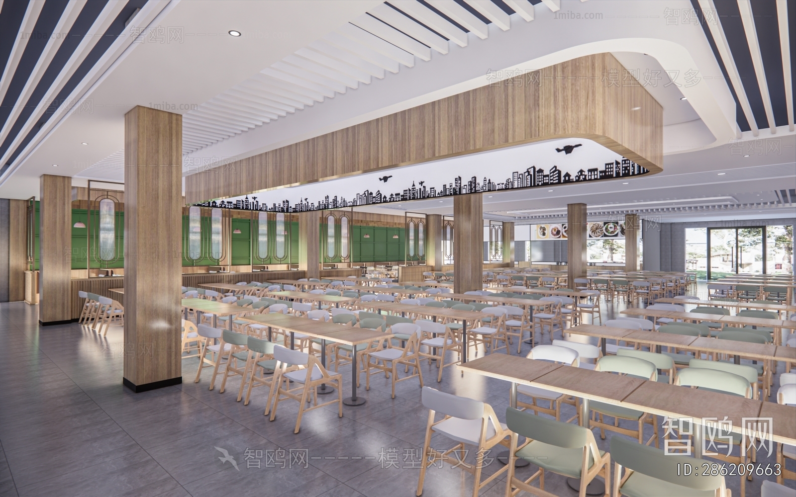 Modern Office Canteen