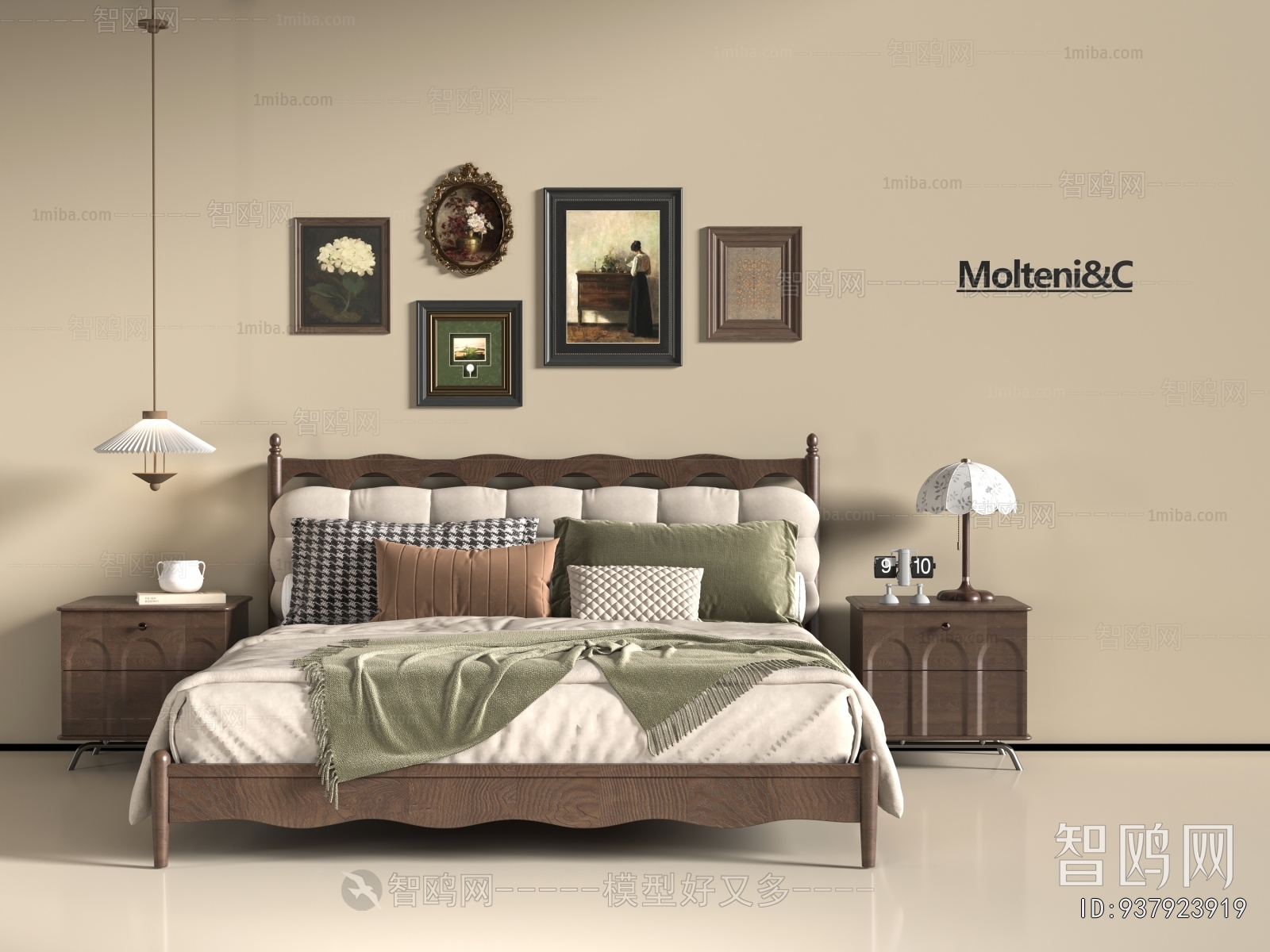 French Style Double Bed