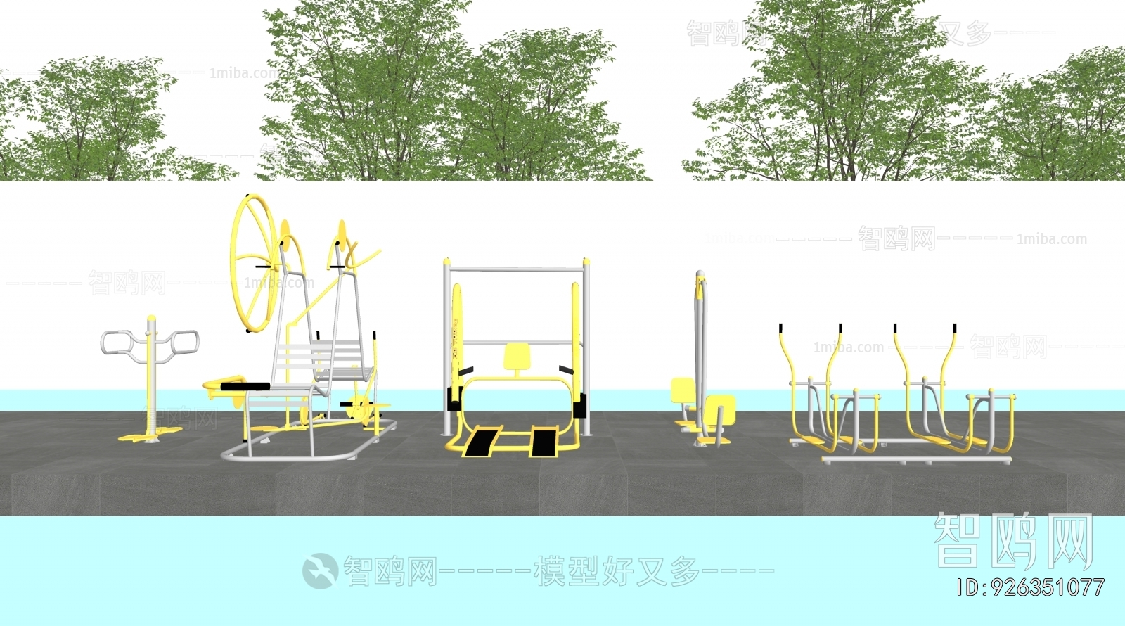 Modern Fitness Equipment