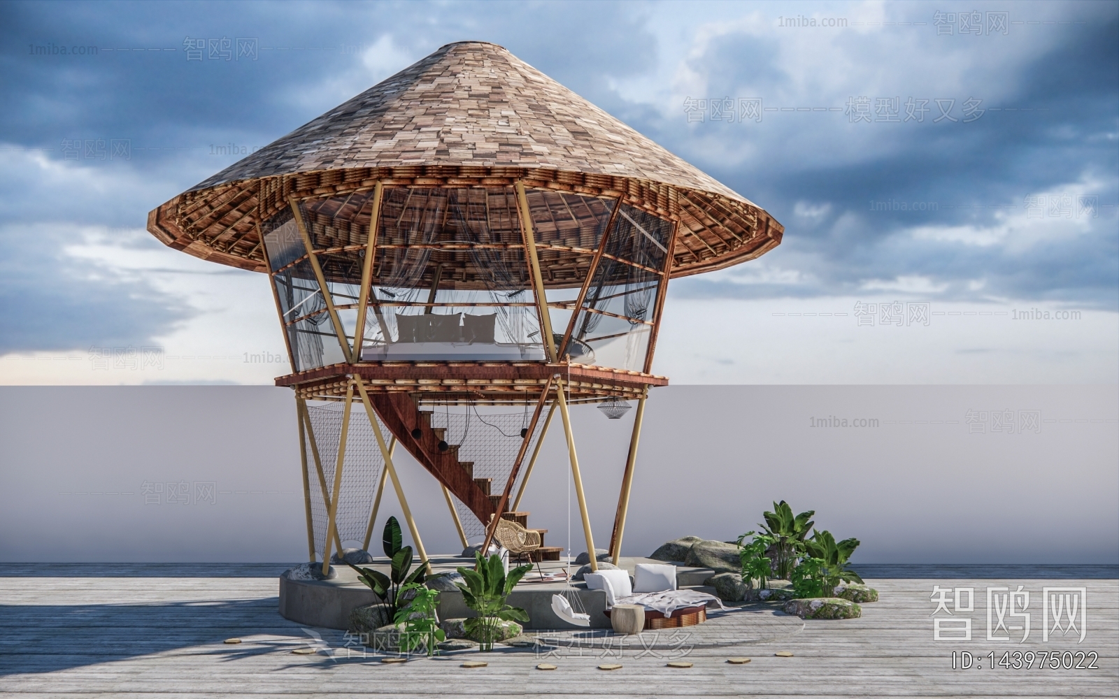 Modern Appearance Of Commercial Building