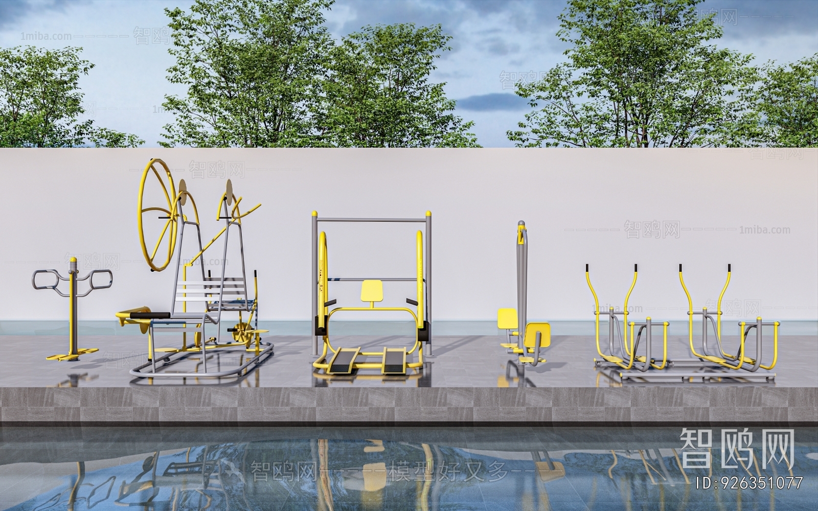 Modern Fitness Equipment