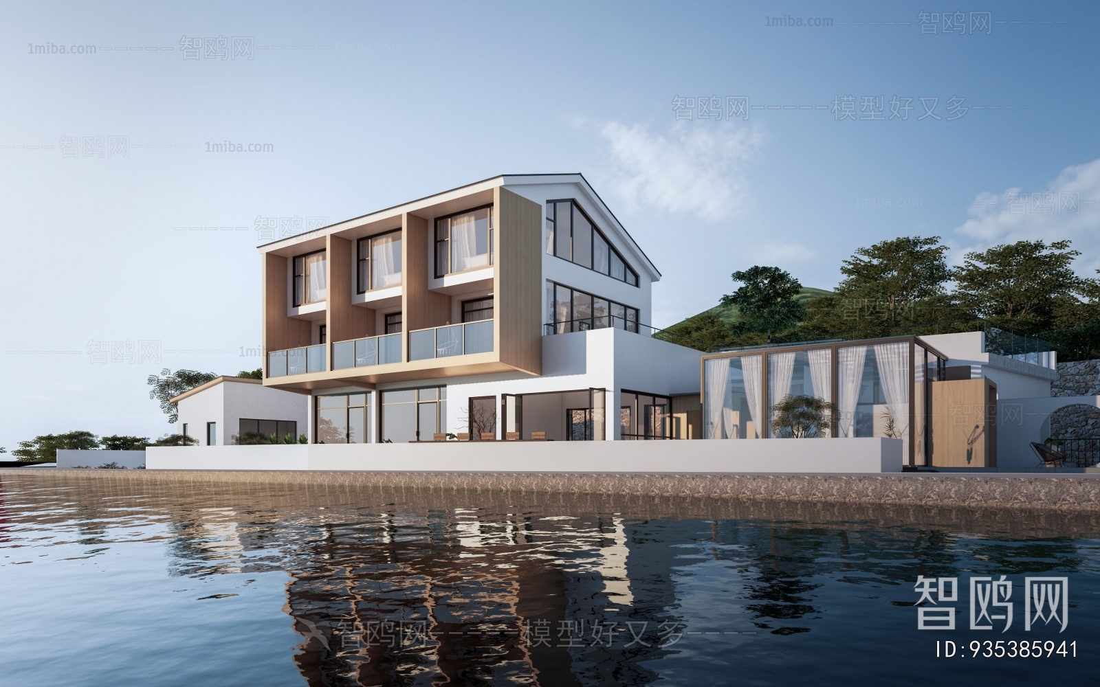 Modern Appearance Of Commercial Building