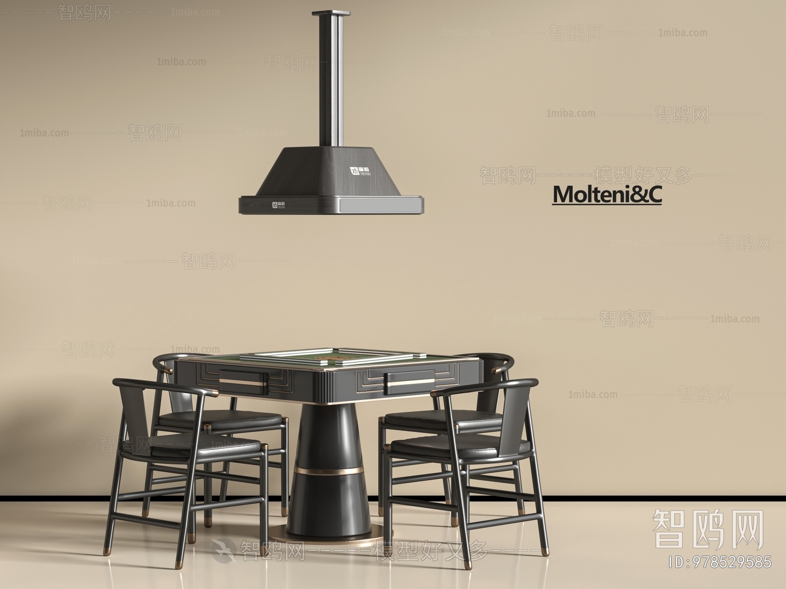 Modern Mahjong Tables And Chairs