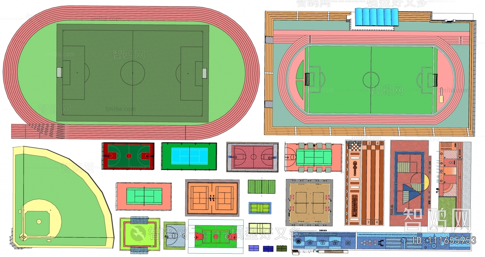 Modern Outdoor Sports Stadium