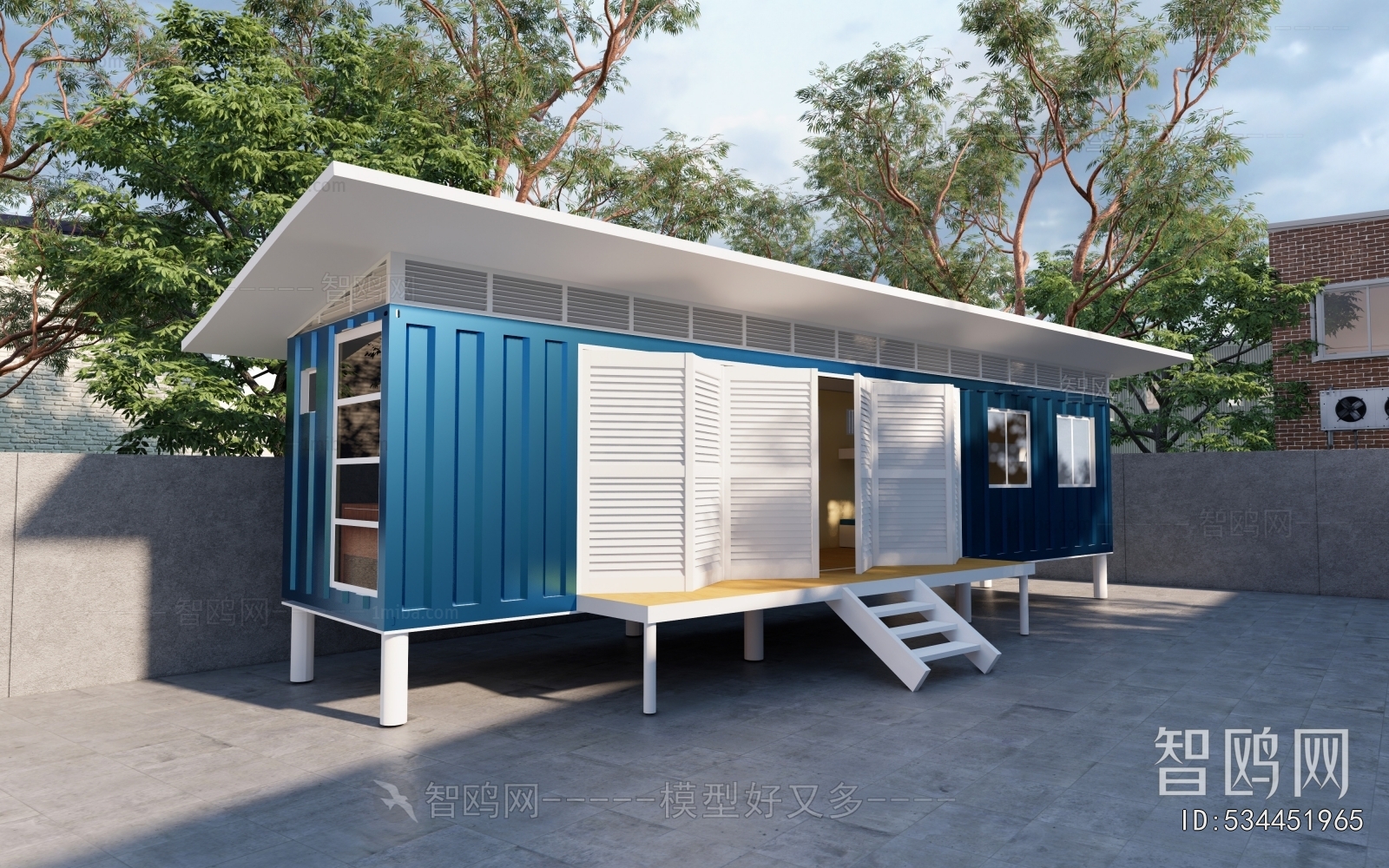 Modern Appearance Of Commercial Building