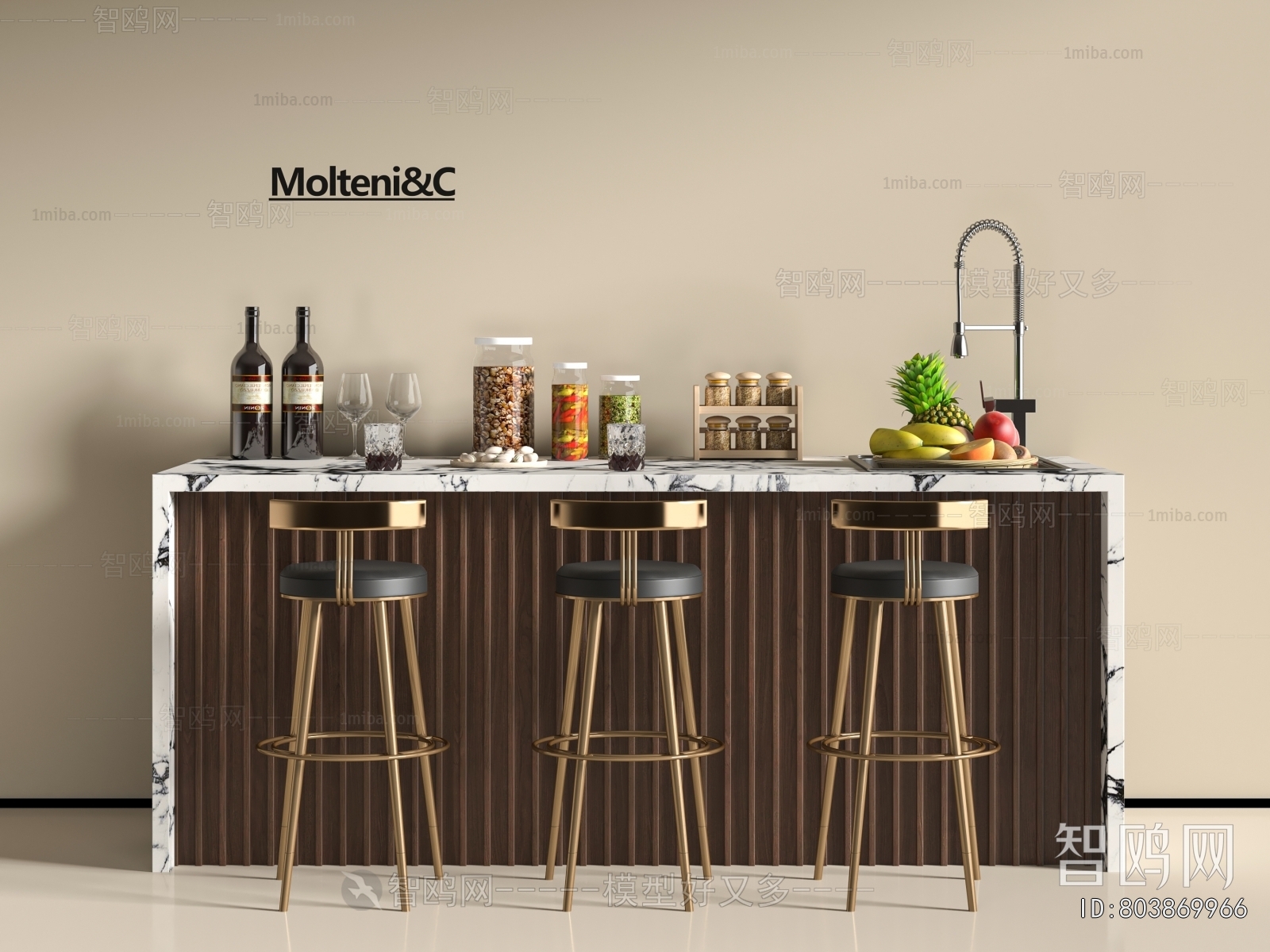 Modern Counter Bar