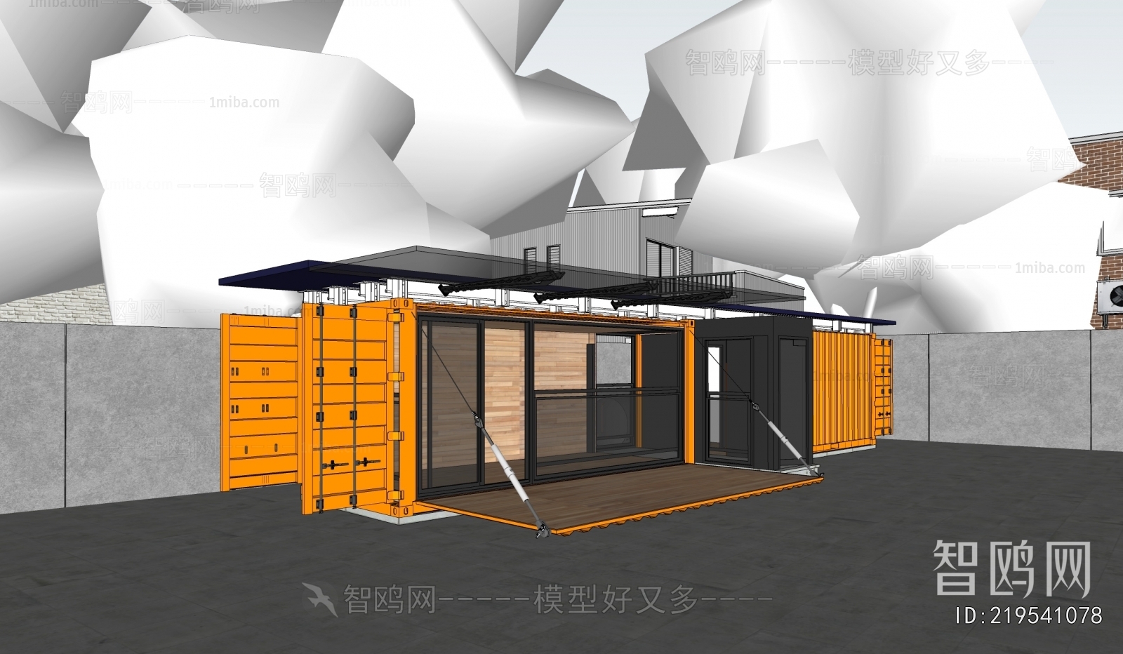 Modern Appearance Of Commercial Building