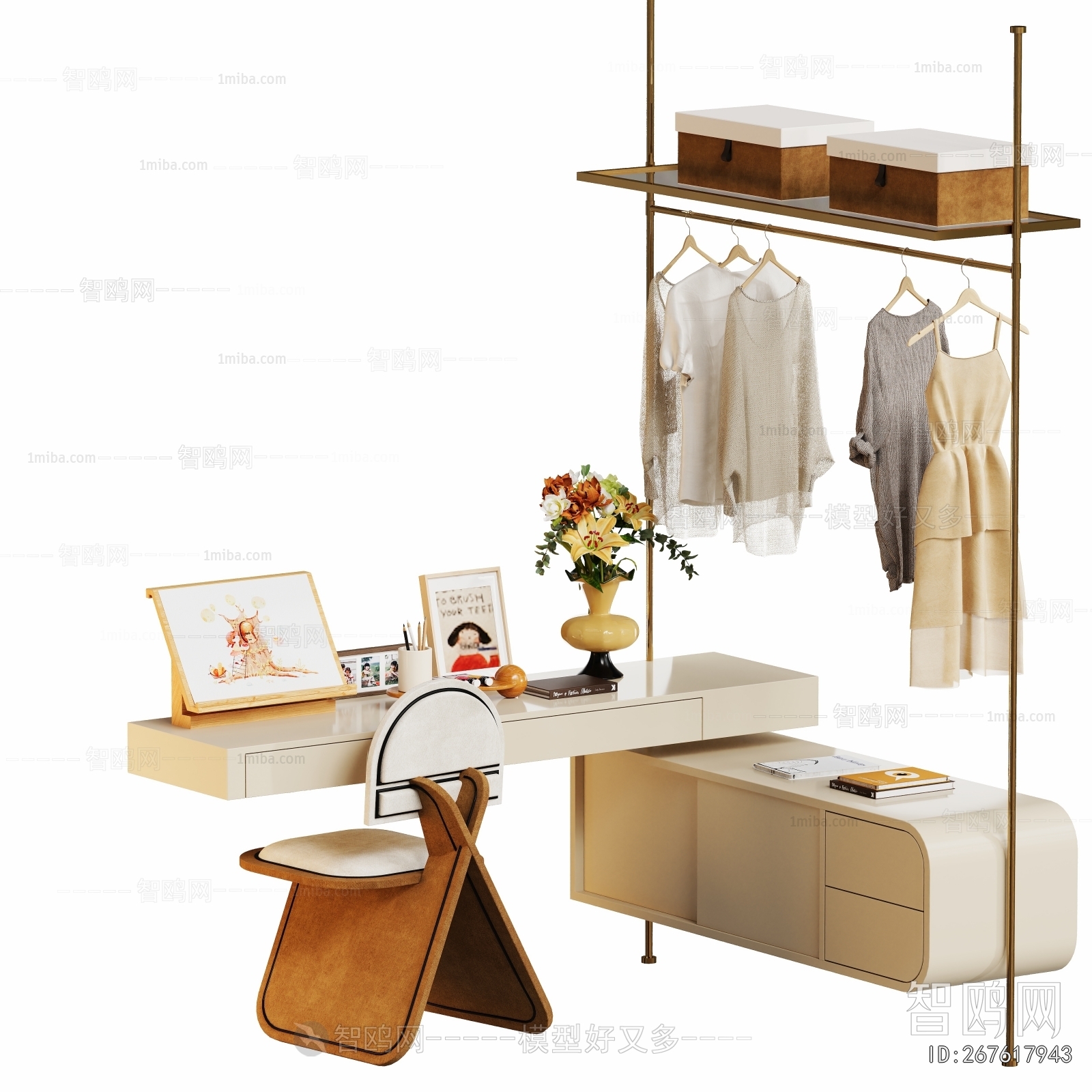 Modern Computer Desk And Chair