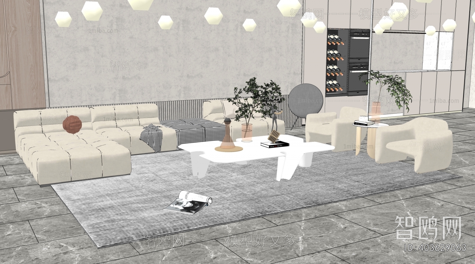 Modern Sofa Combination