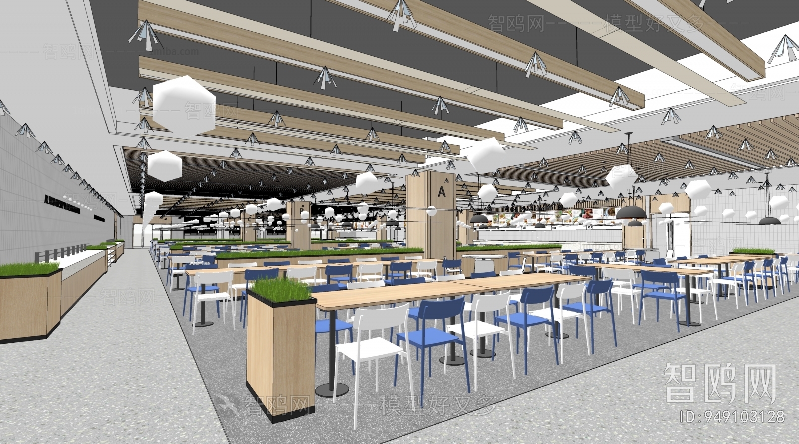 Modern Office Canteen