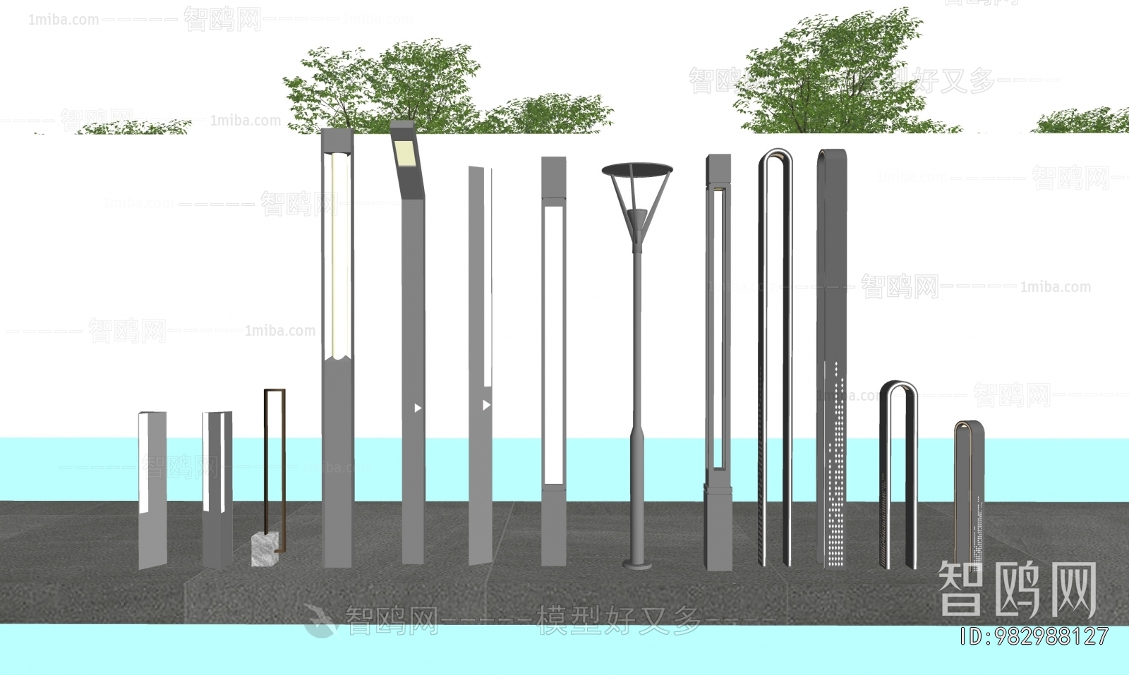 Modern Outdoor Light