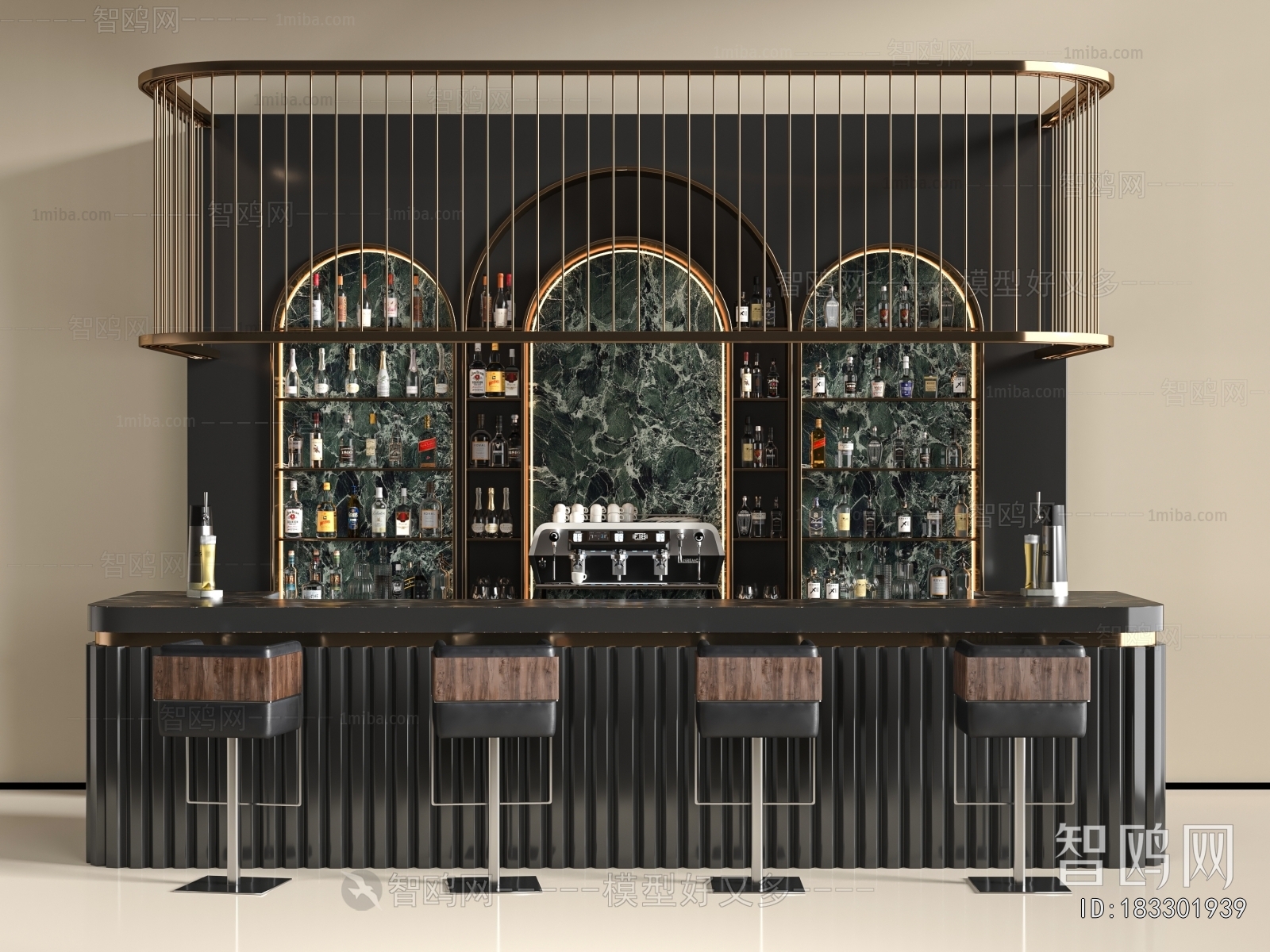 Modern Counter Bar
