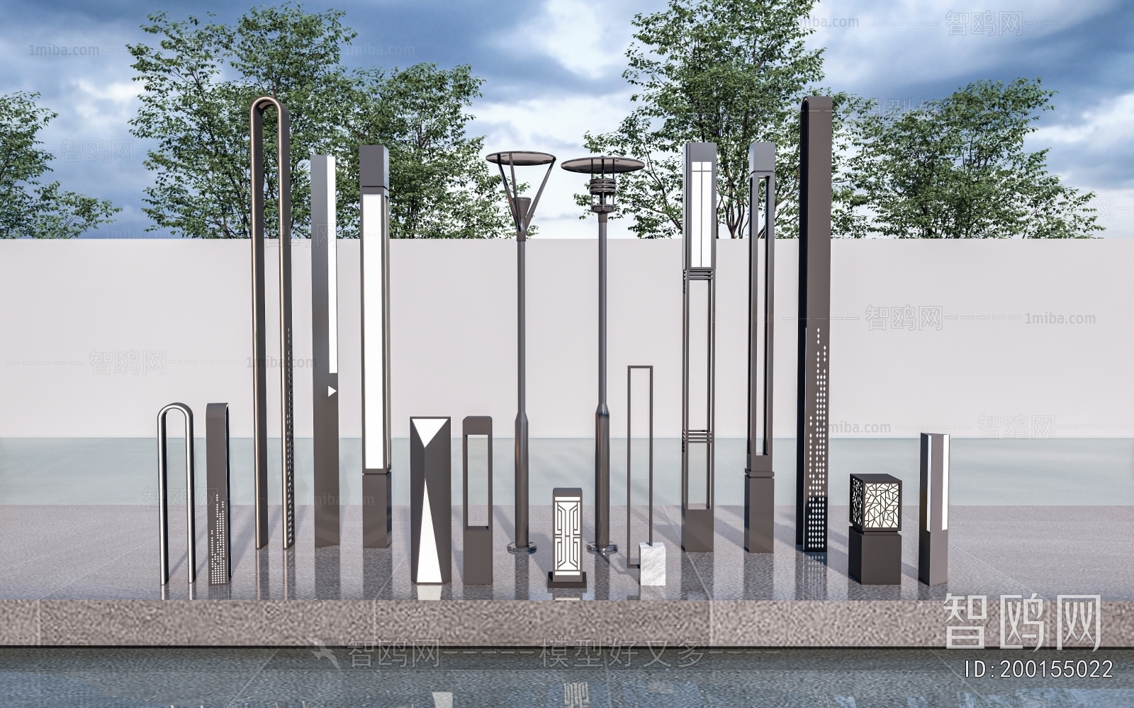 Modern Outdoor Light