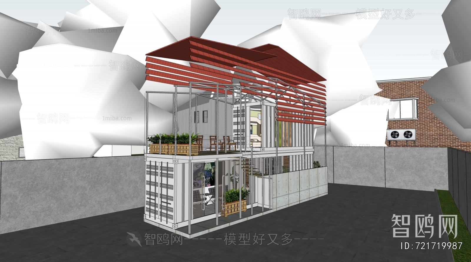 Modern Appearance Of Commercial Building