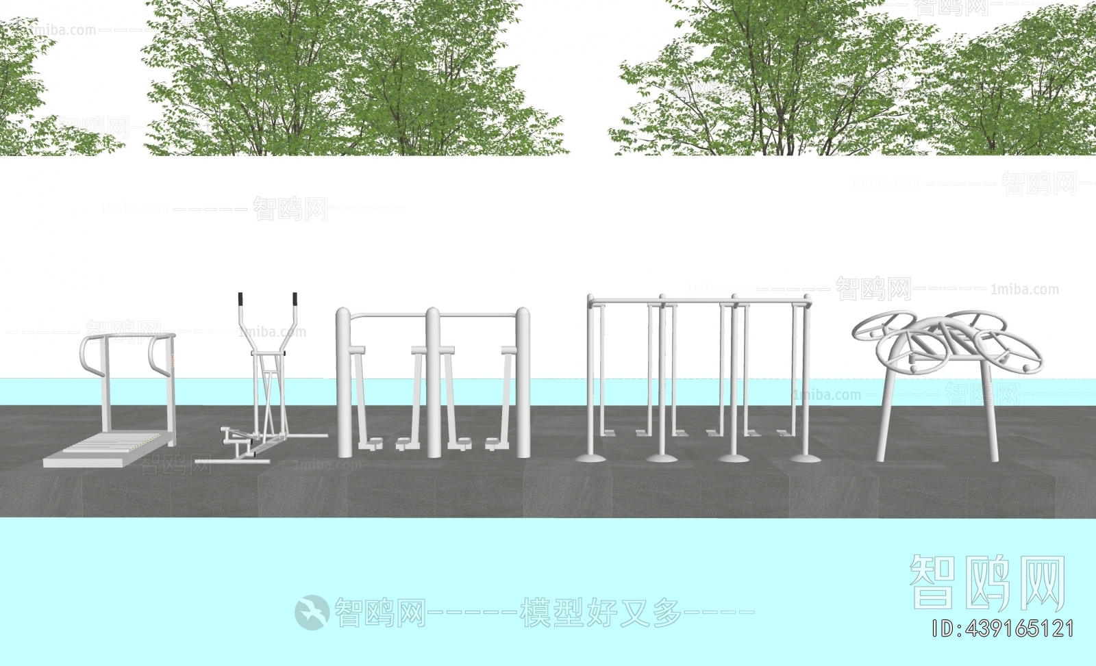 Modern Fitness Equipment