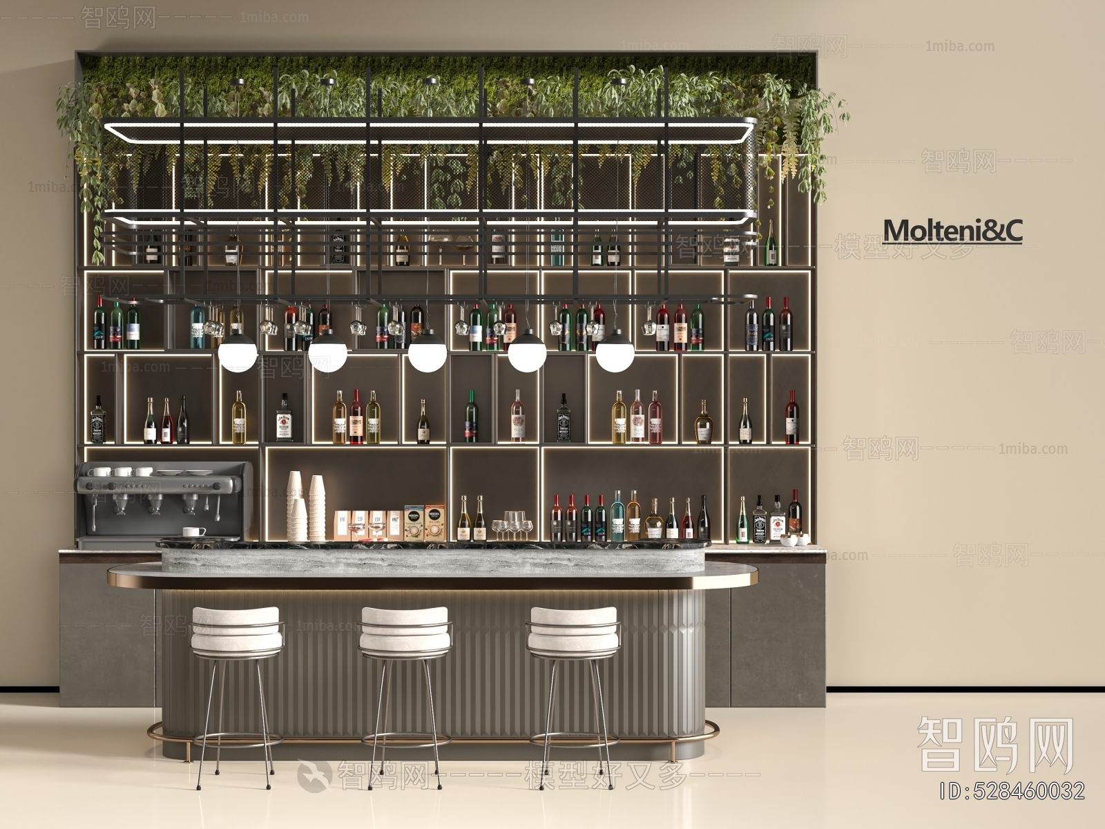 Modern Counter Bar
