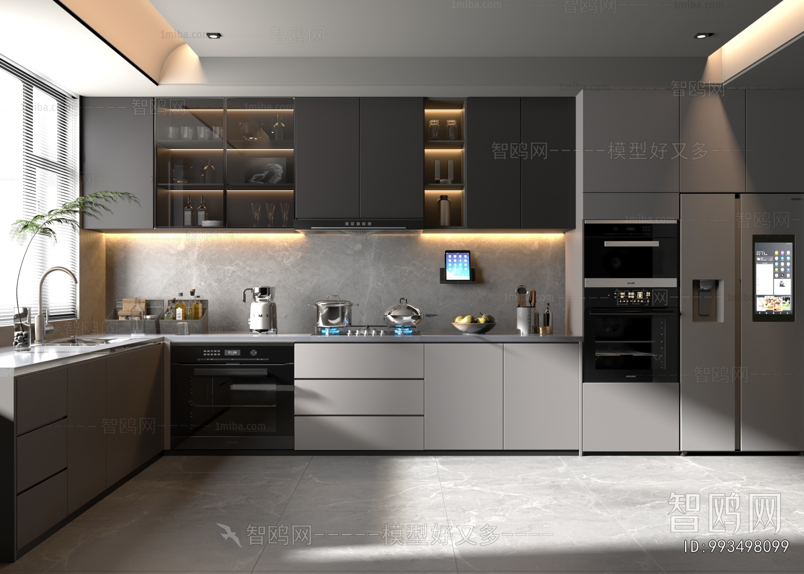 Modern The Kitchen