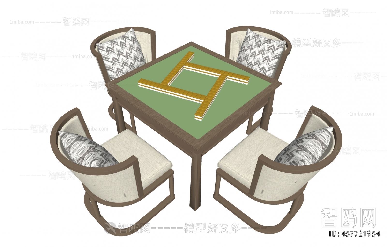 New Chinese Style Mahjong Tables And Chairs