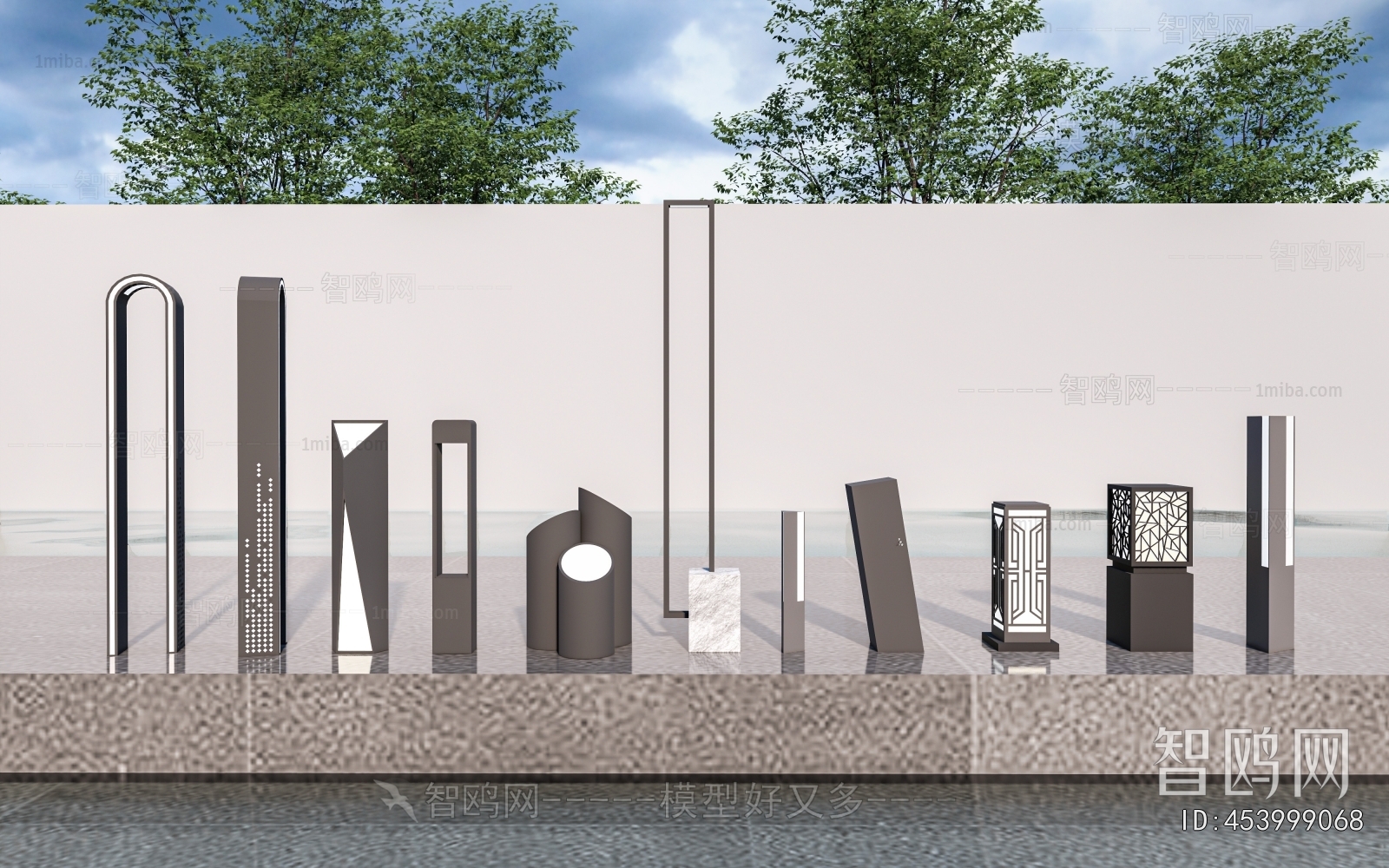 Modern Outdoor Light