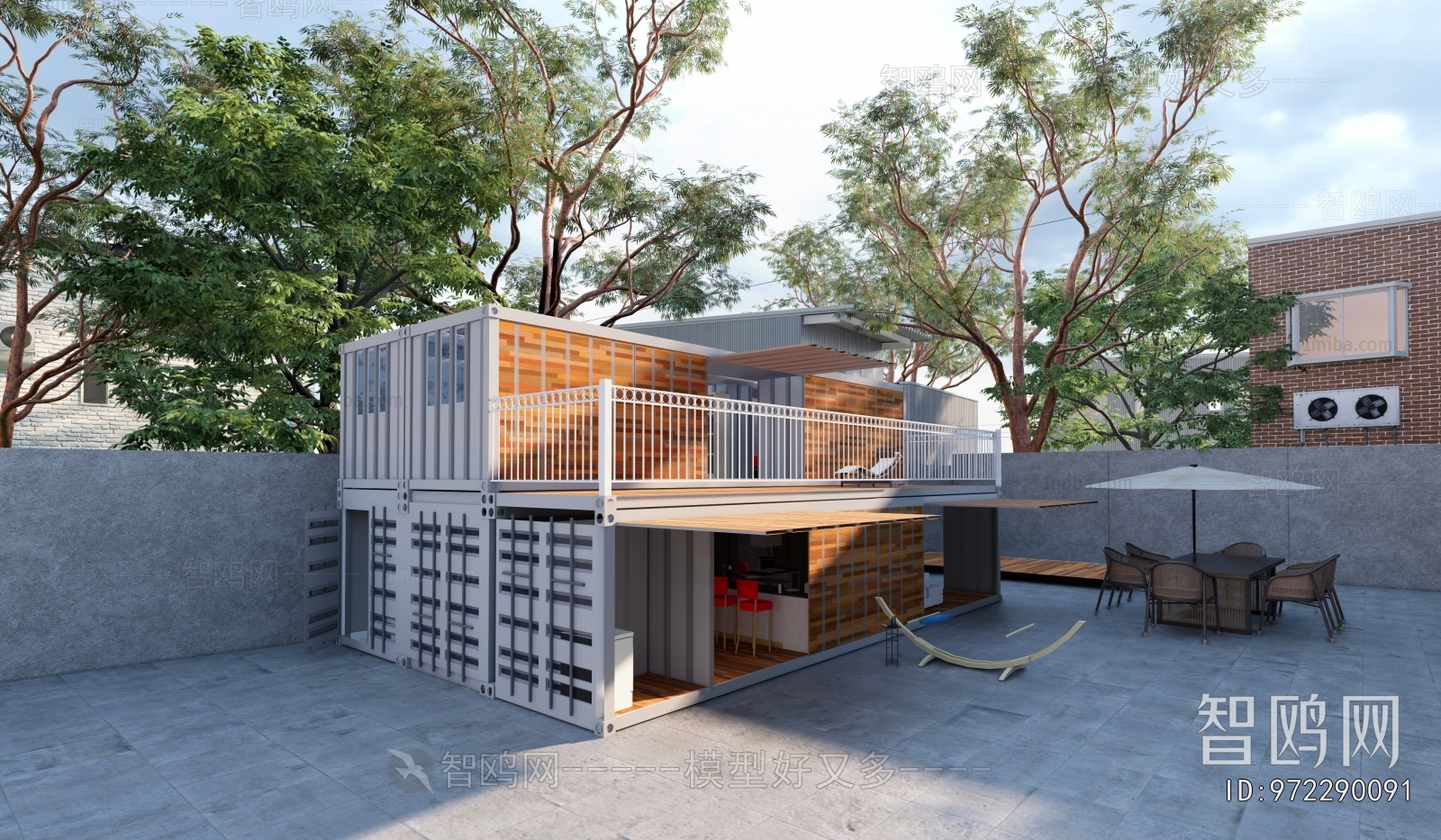 Modern Appearance Of Commercial Building