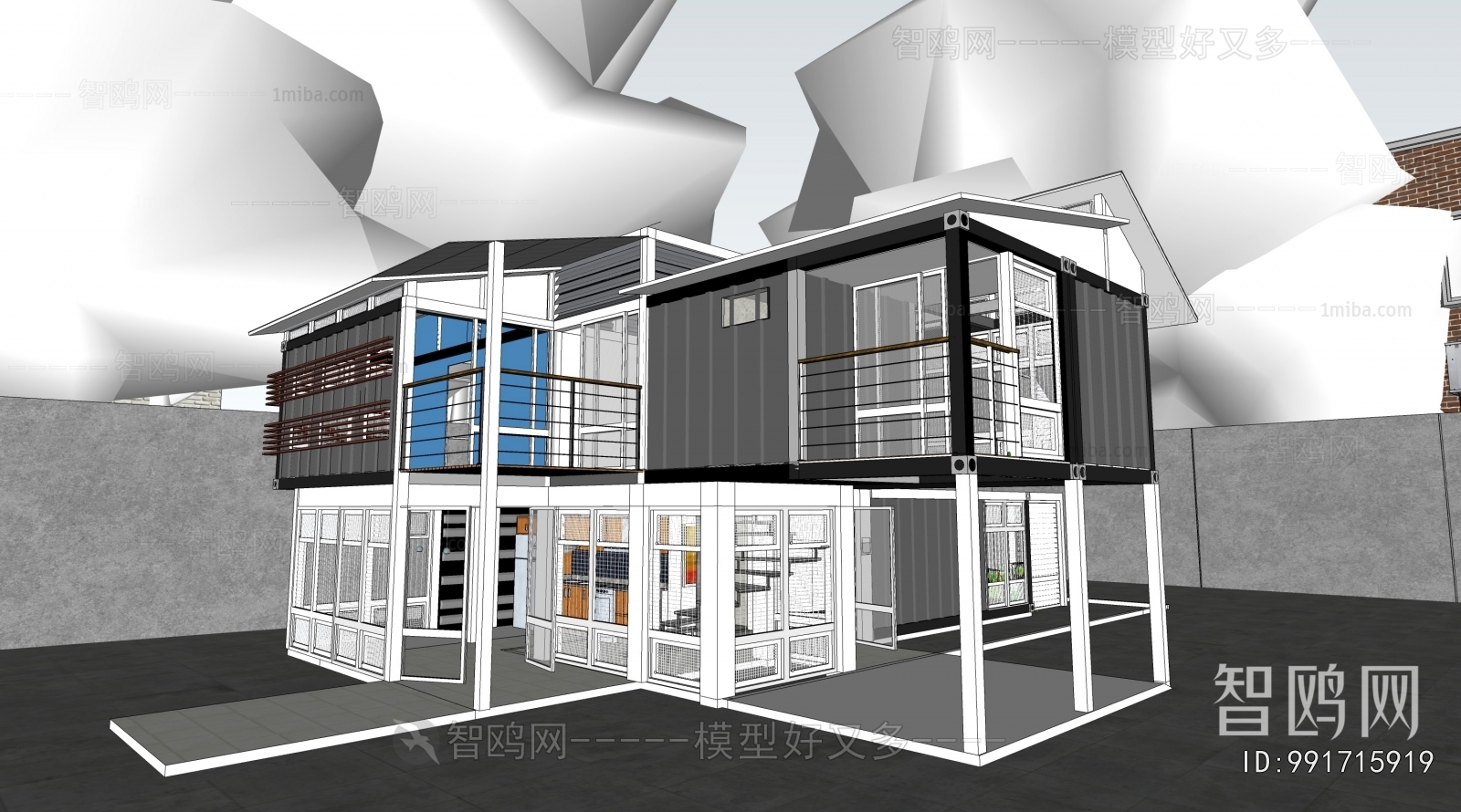 Modern Appearance Of Commercial Building