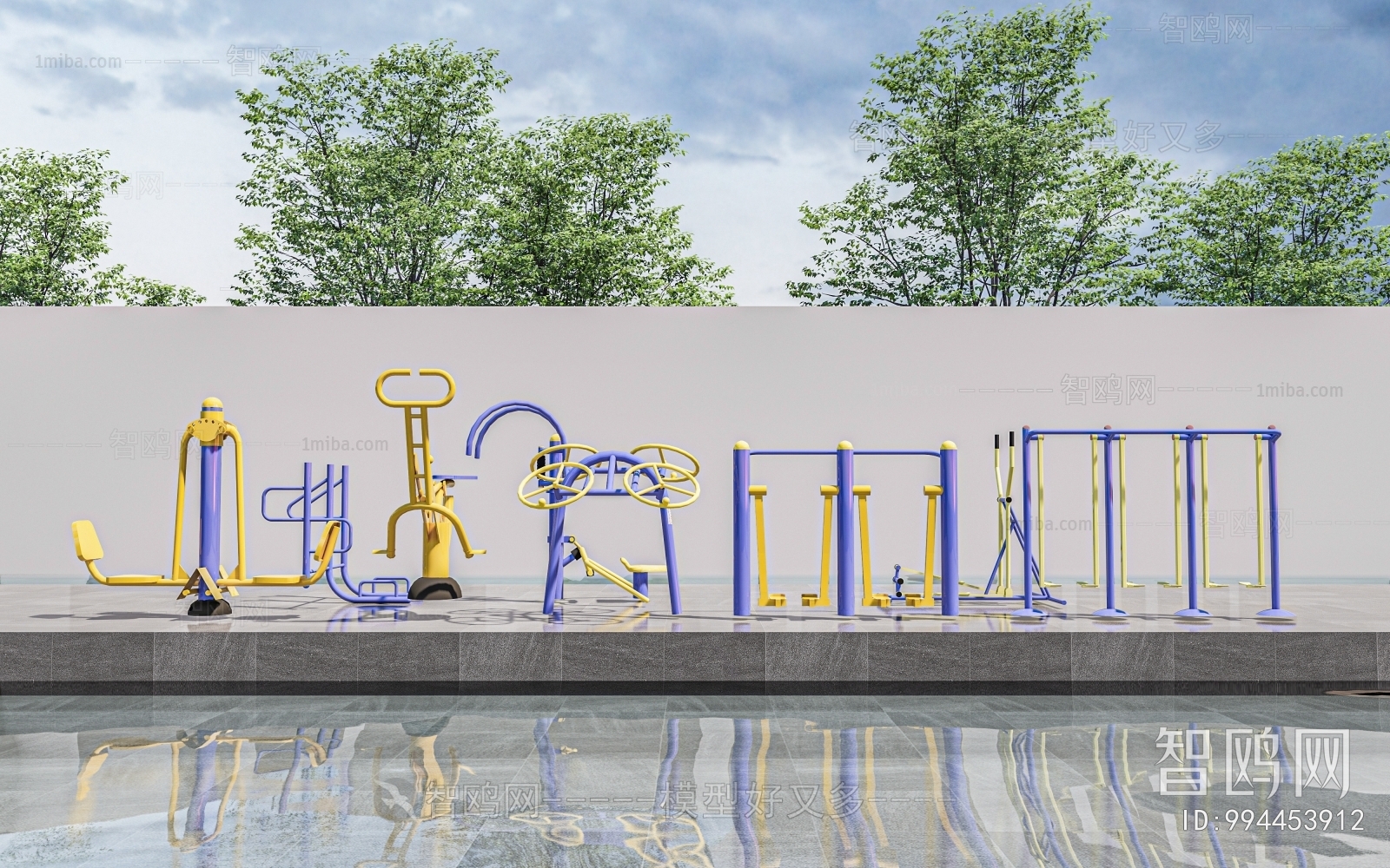 Modern Fitness Equipment