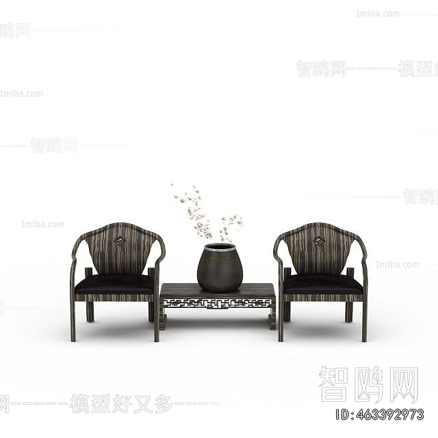 New Chinese Style Lounge Chair