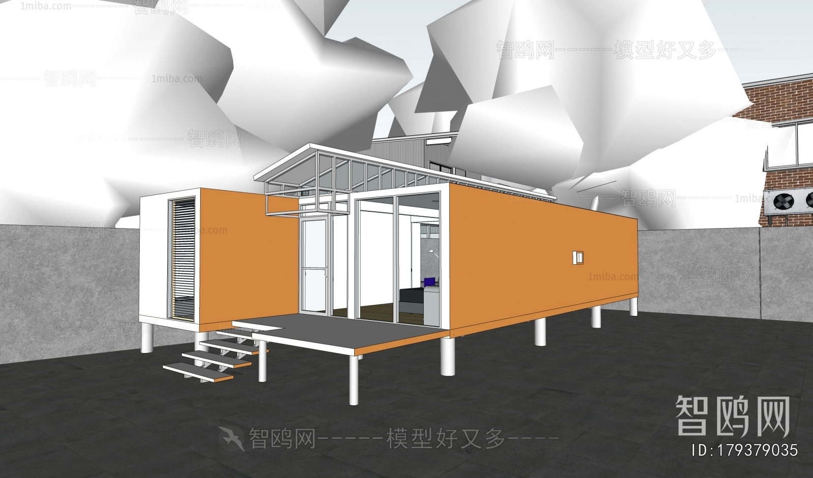 Modern Appearance Of Commercial Building